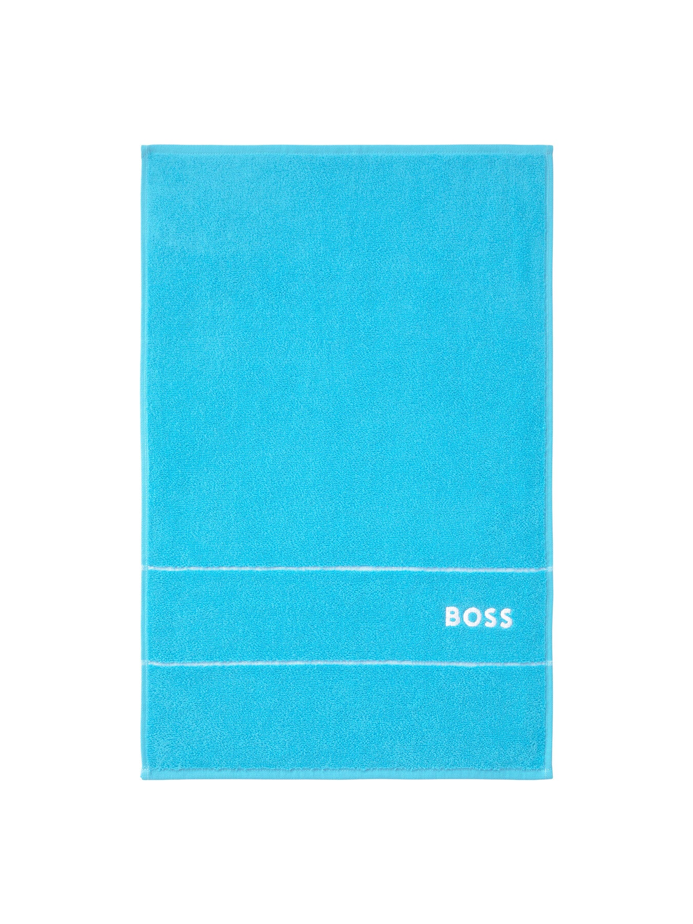 Plain Guest Towel Aruba Blue