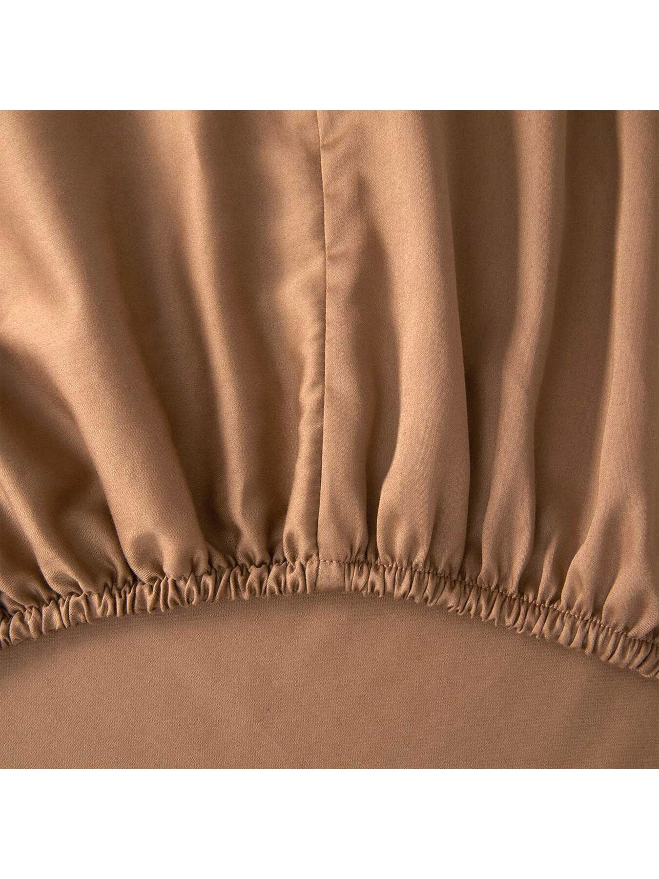 Loft Fitted Sheet Camel