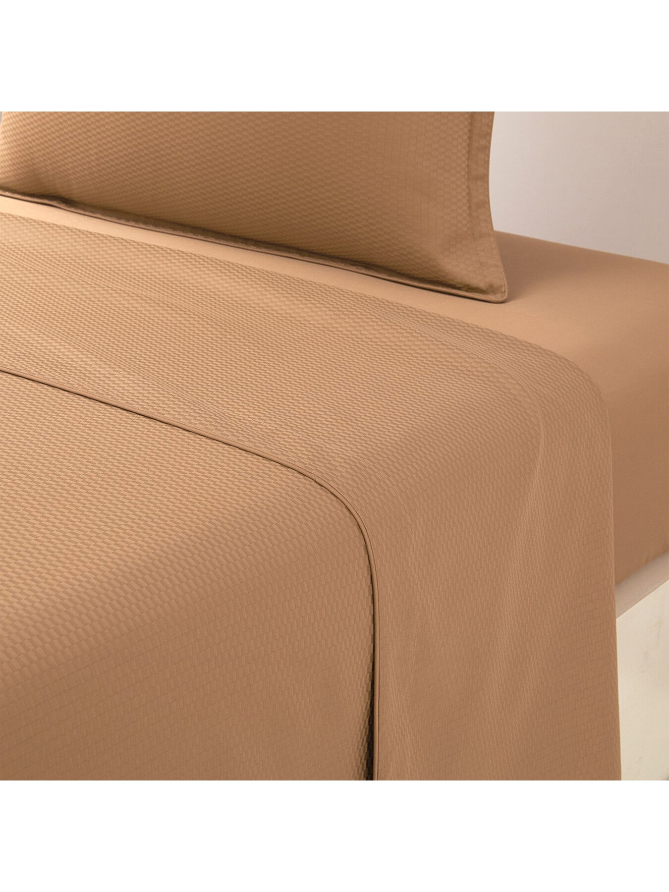 Loft Flat Sheet Camel