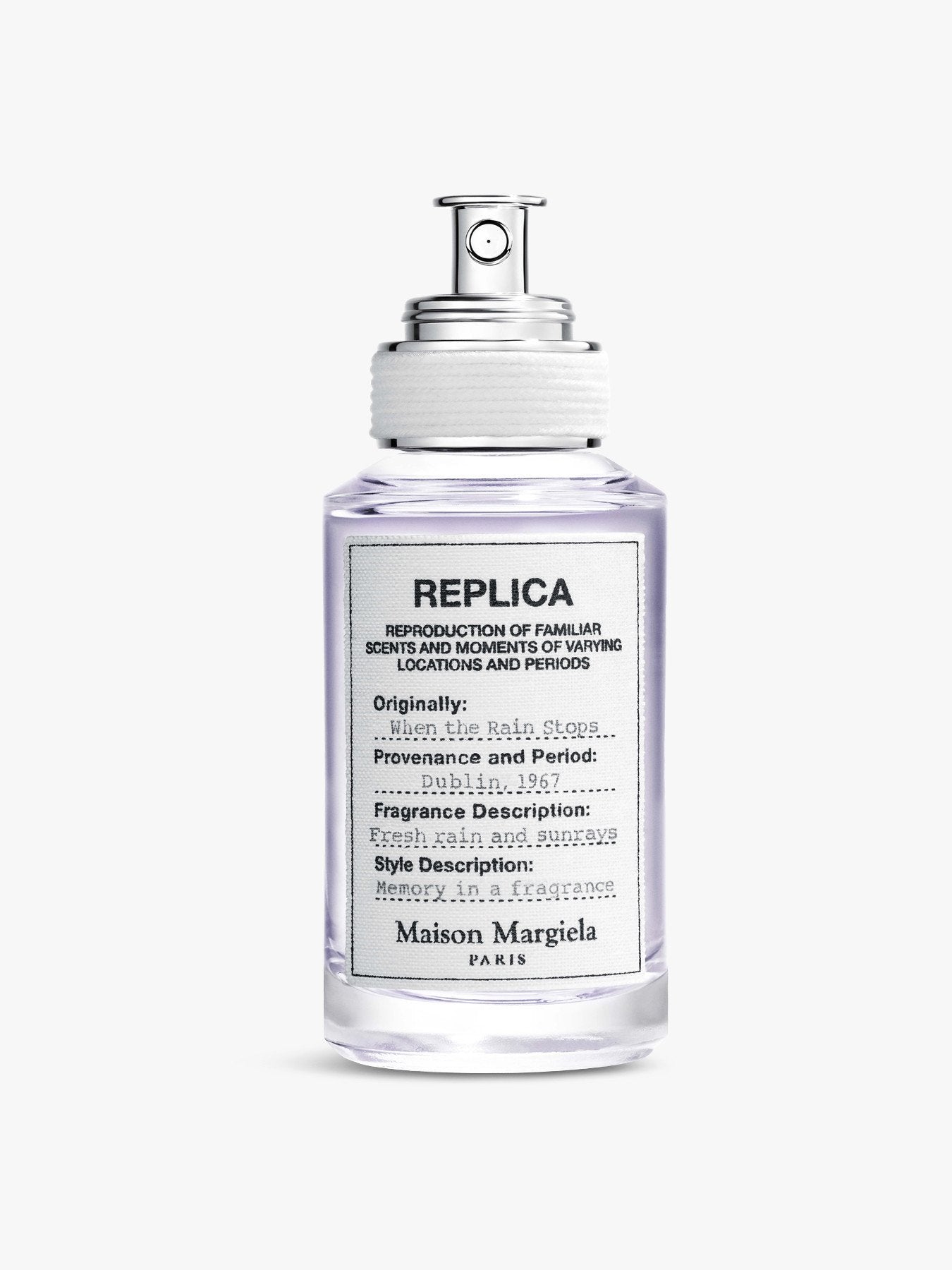 Replica When Rain Stops Eau de Toilette 30ml