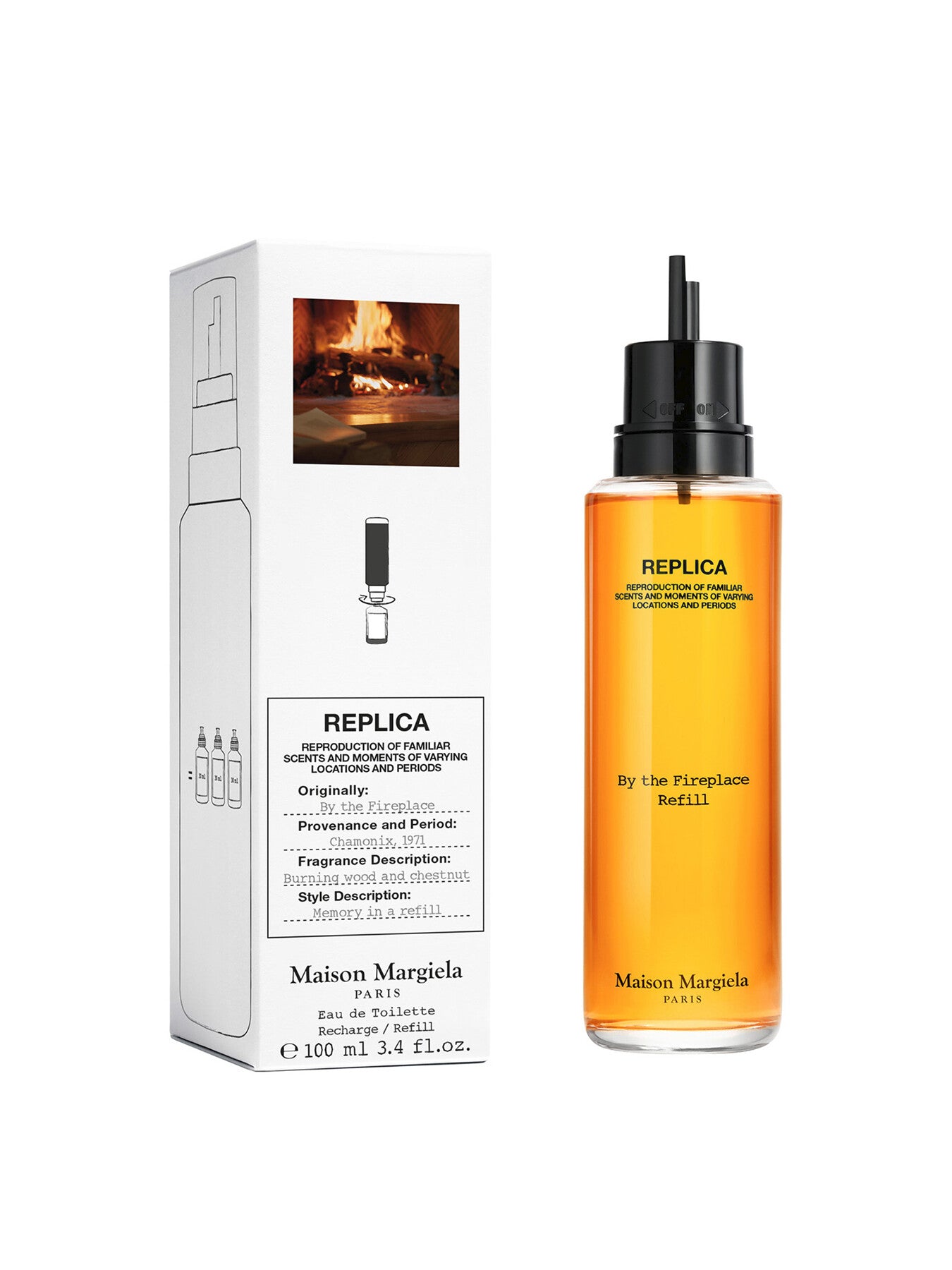 Replica By The Fireplace Eau de Toilette Refill 100ml