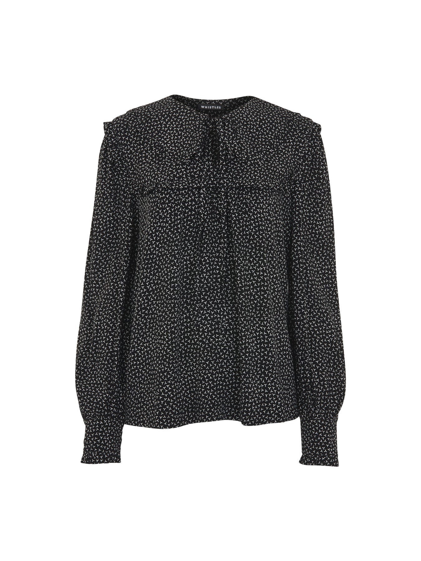 Scattered Y Saskia Collar Top