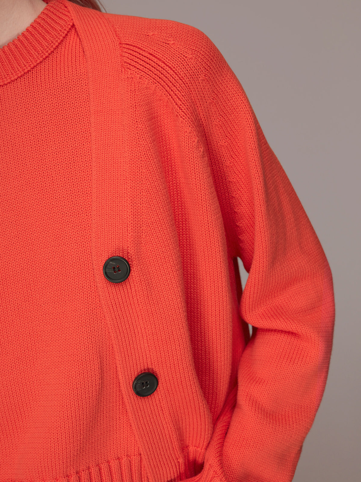 Karine Rib Detail Cardigan
