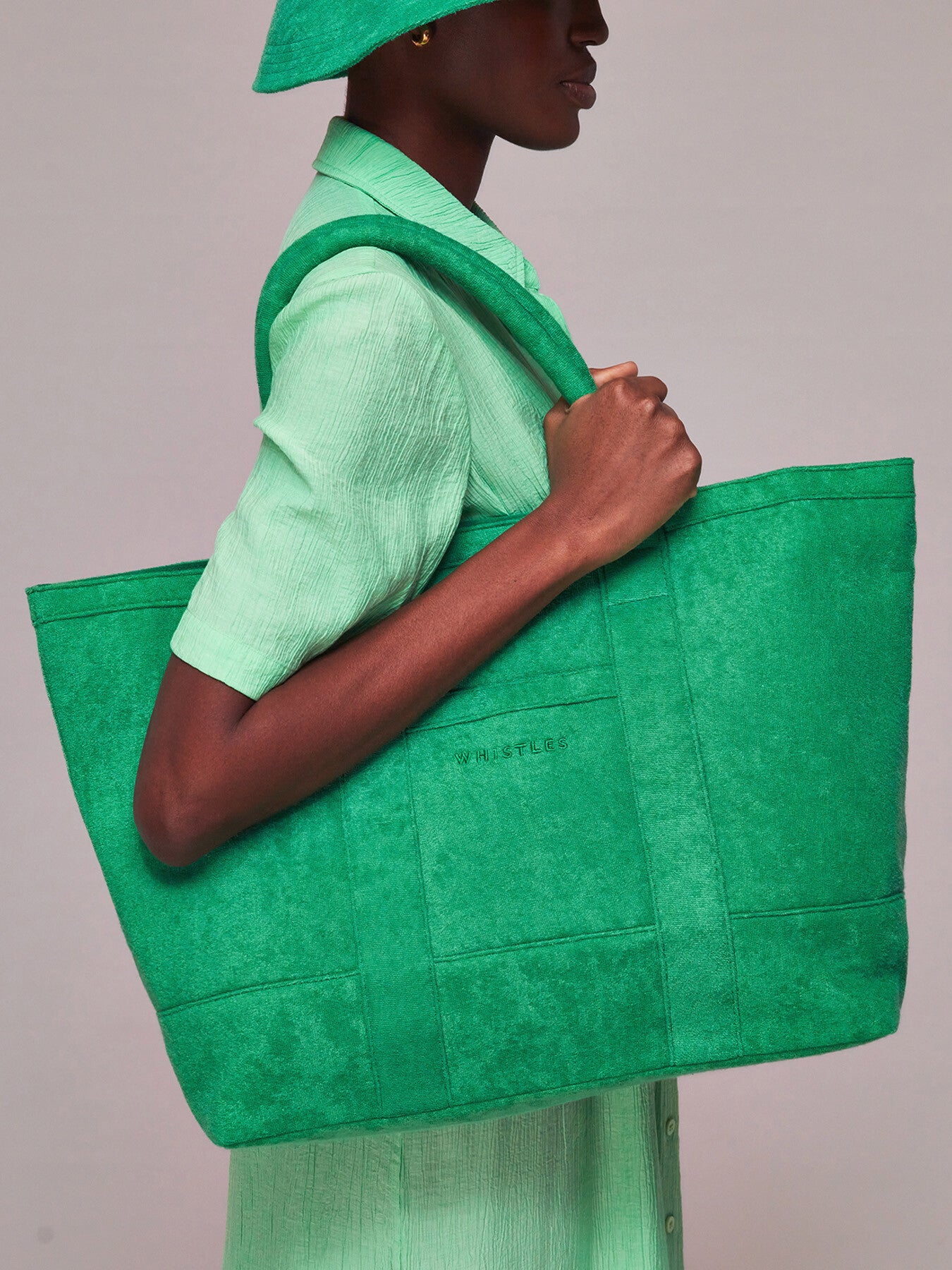 Penny Oversized Towelling Tote