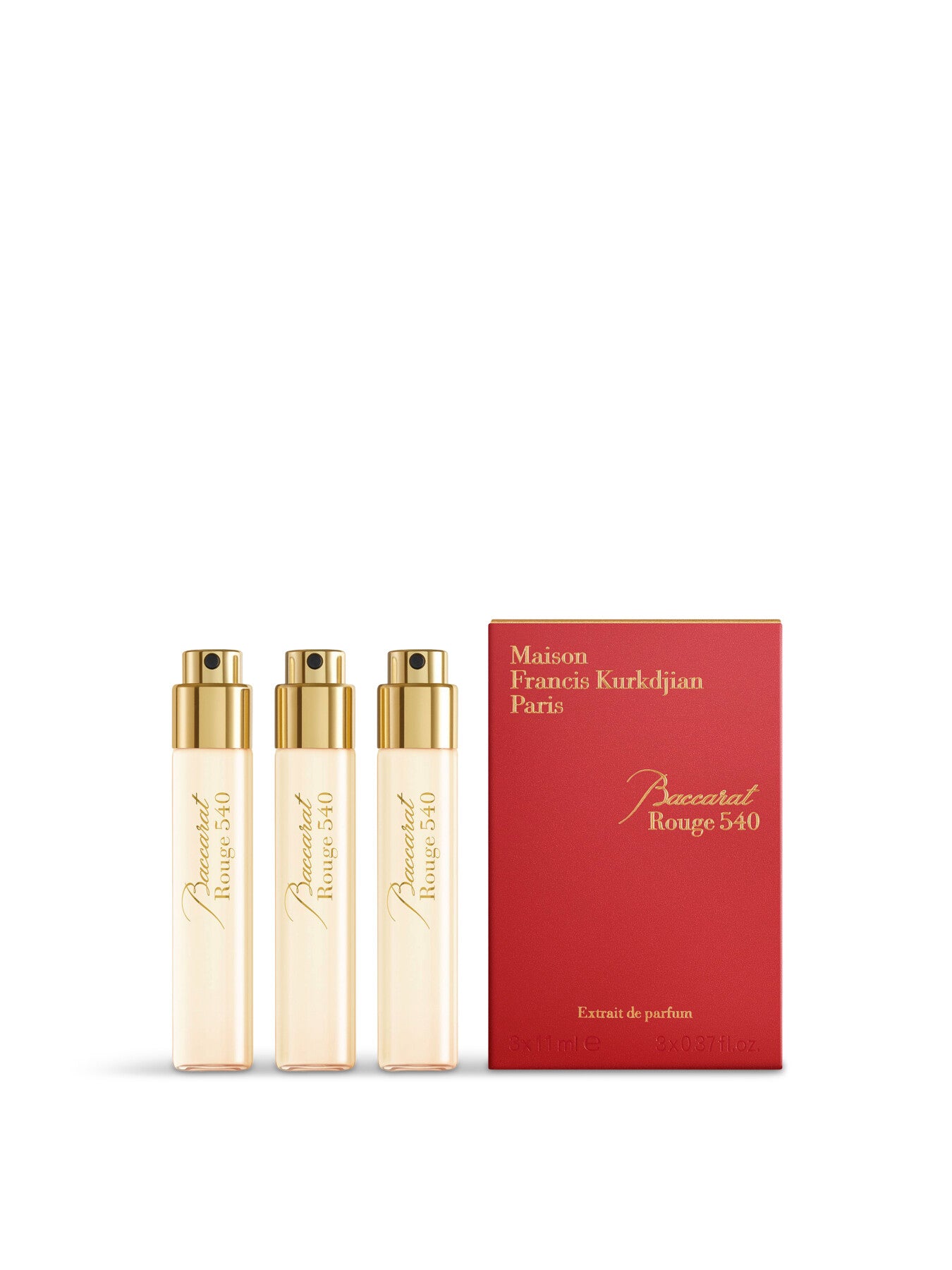 Baccarat Rouge 540 Extrait de Parfum Travel Refills