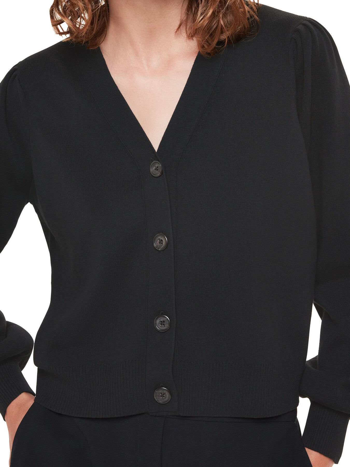 Puff Sleeve Cardigan