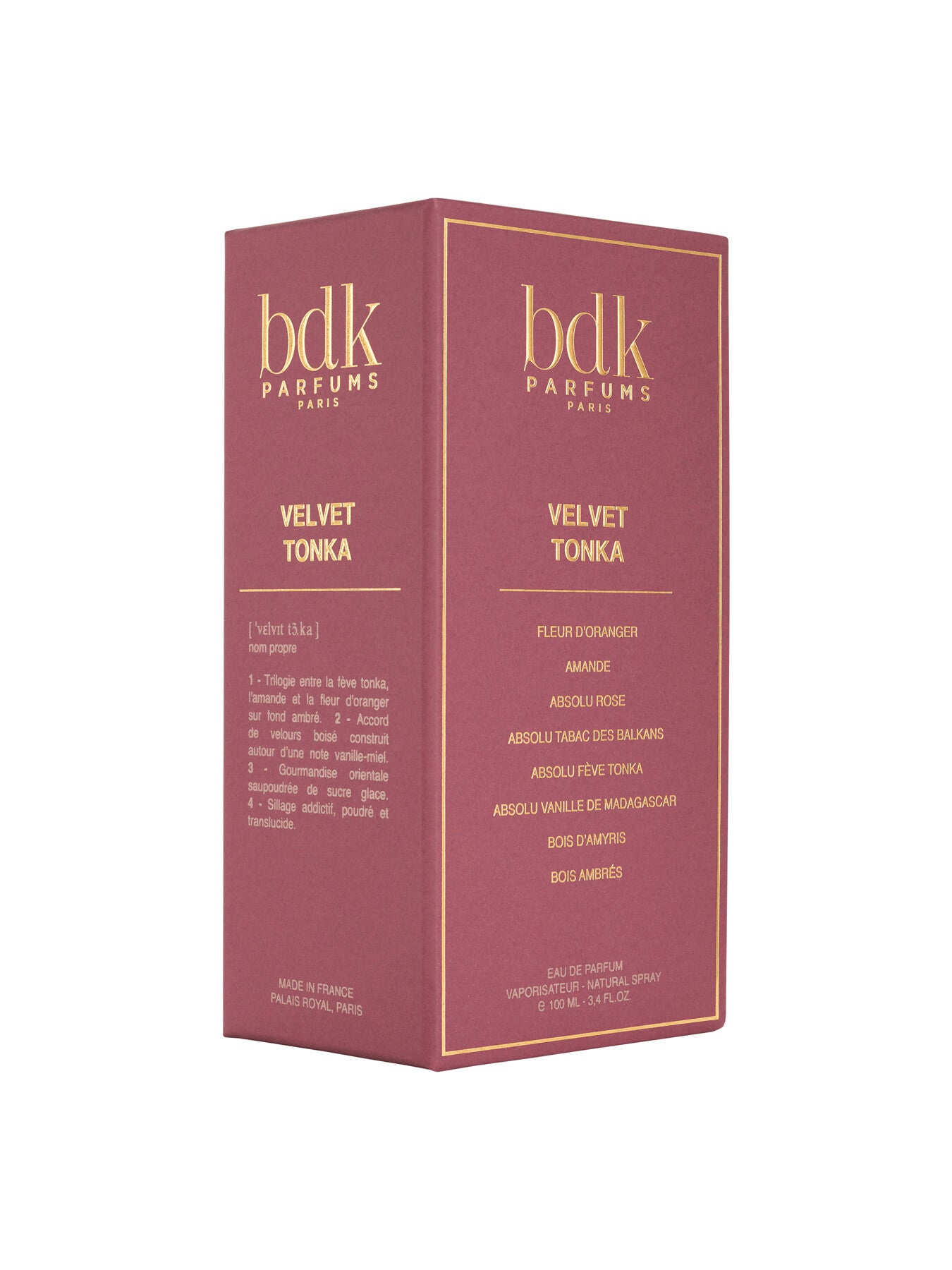 Velvet Tonka Eau de Parfum 100ml