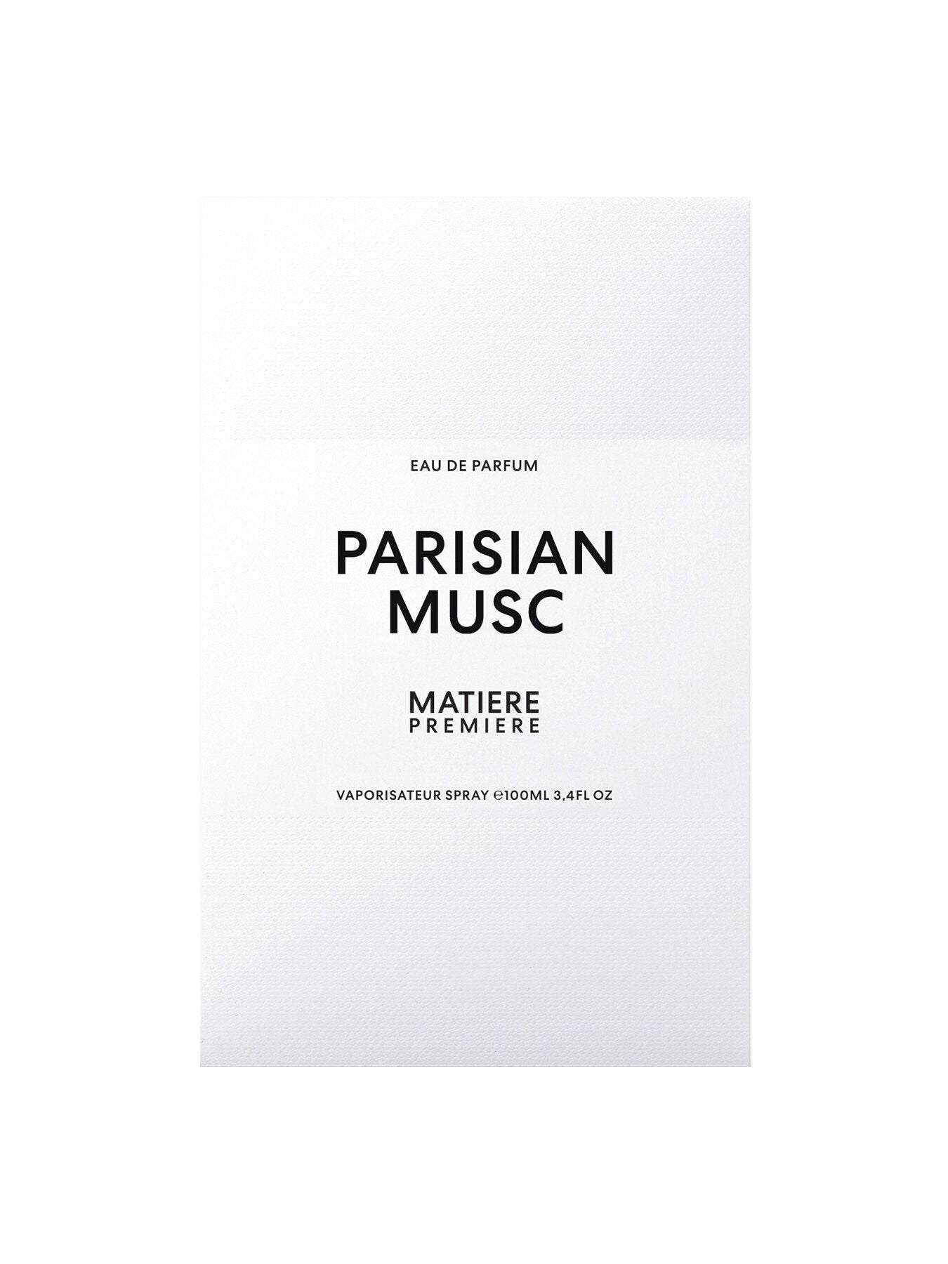 Parisian Musc Eau de Parfum 100ml