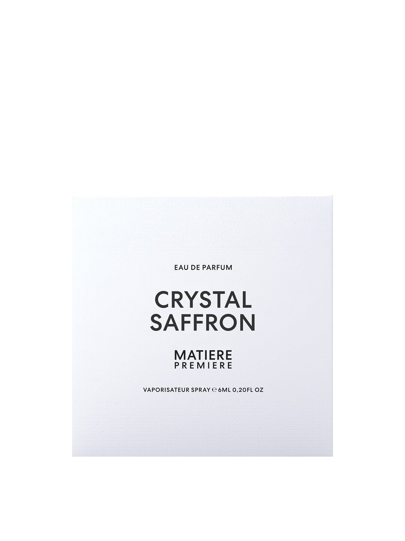 Crystal Saffron Eau de Parfum 6ml
