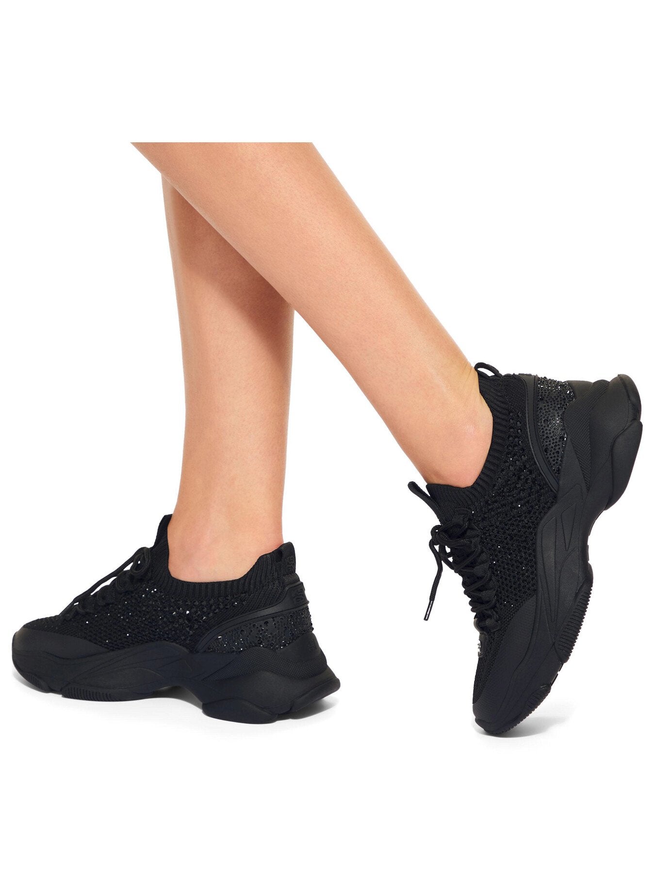 Lively Gem Knitted Embellished Trainers