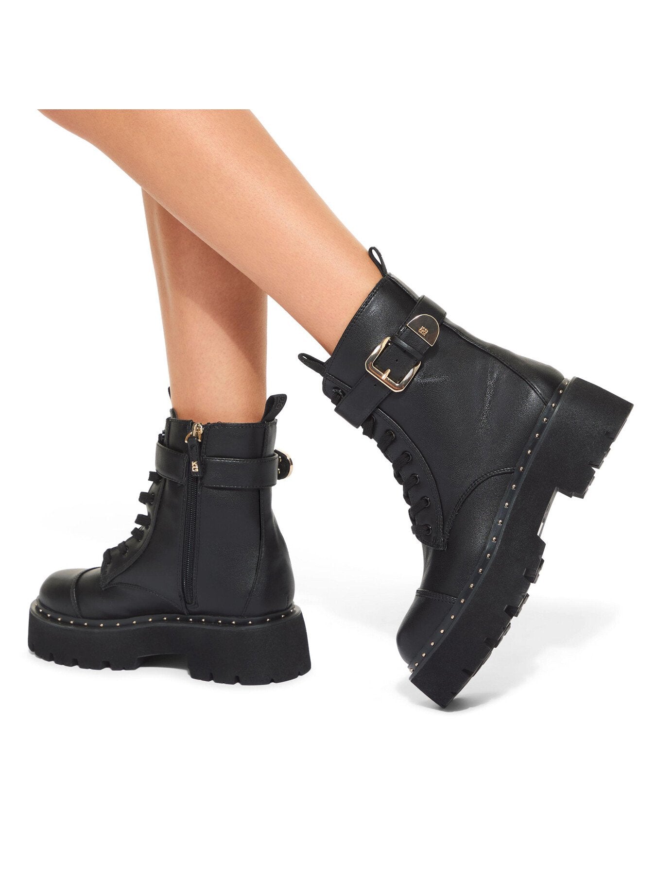 Trick Lace Up Ankle Boots