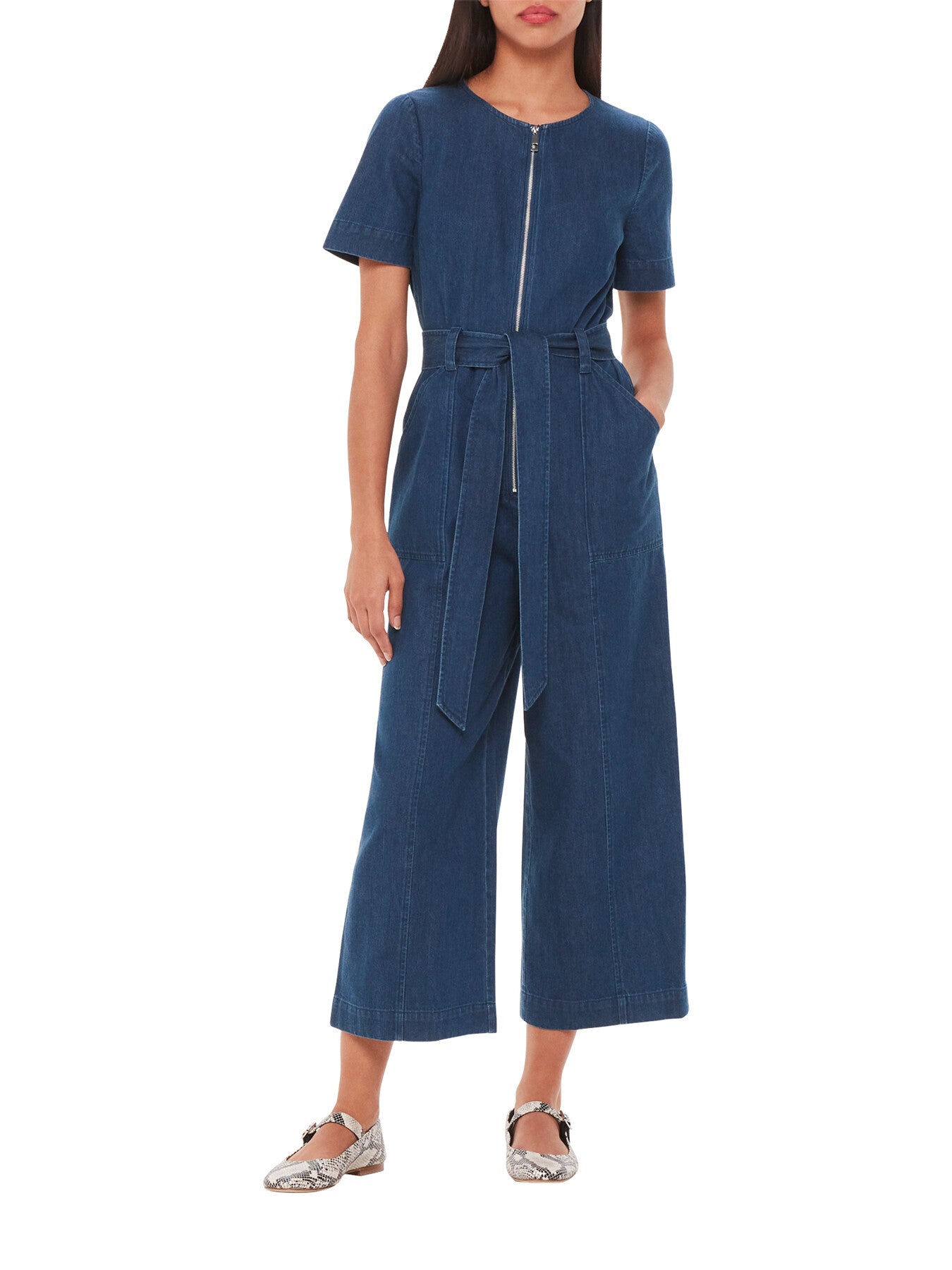 Short Sleeve Jumpsuit
