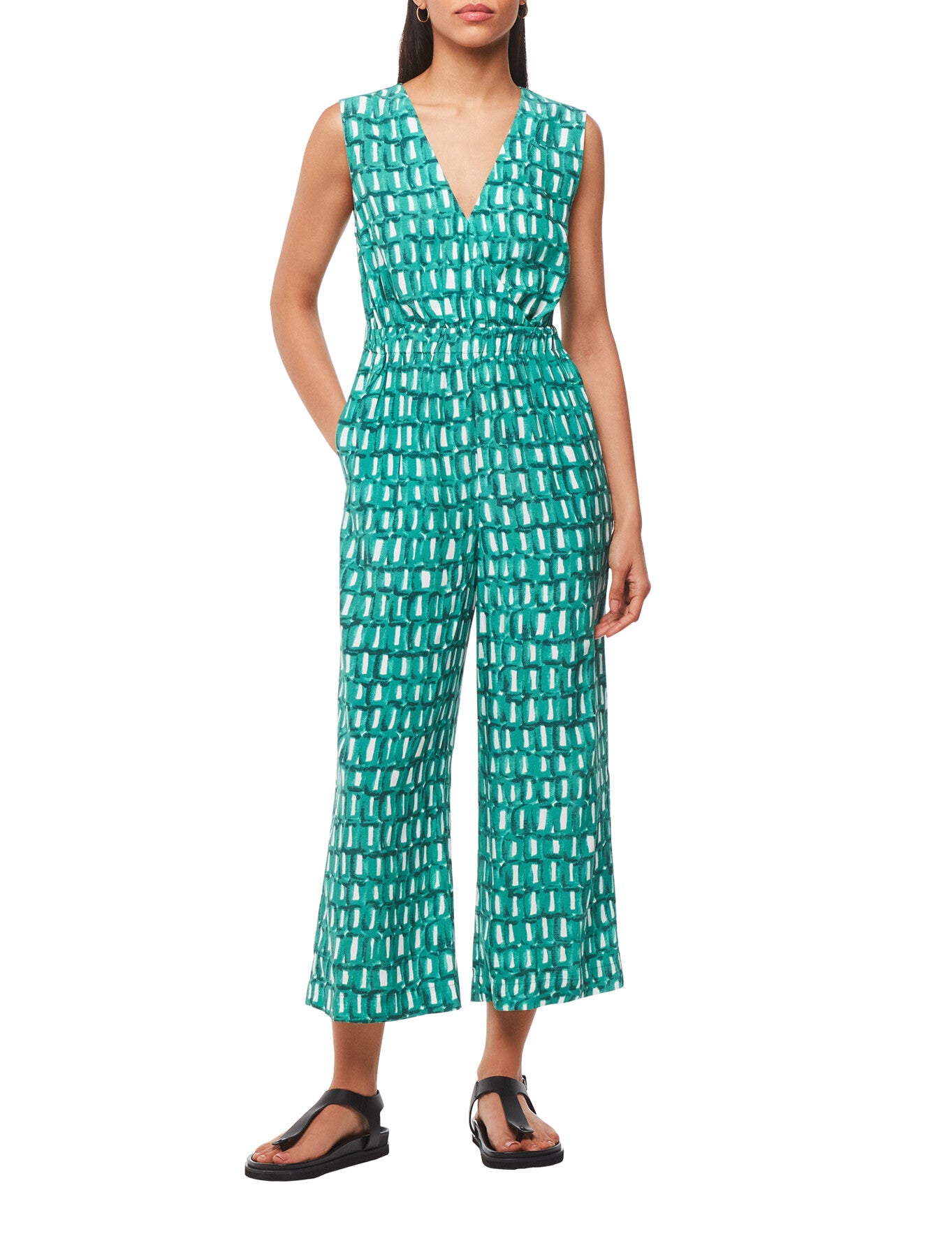 Linked Smudge Lorna Jumpsuit