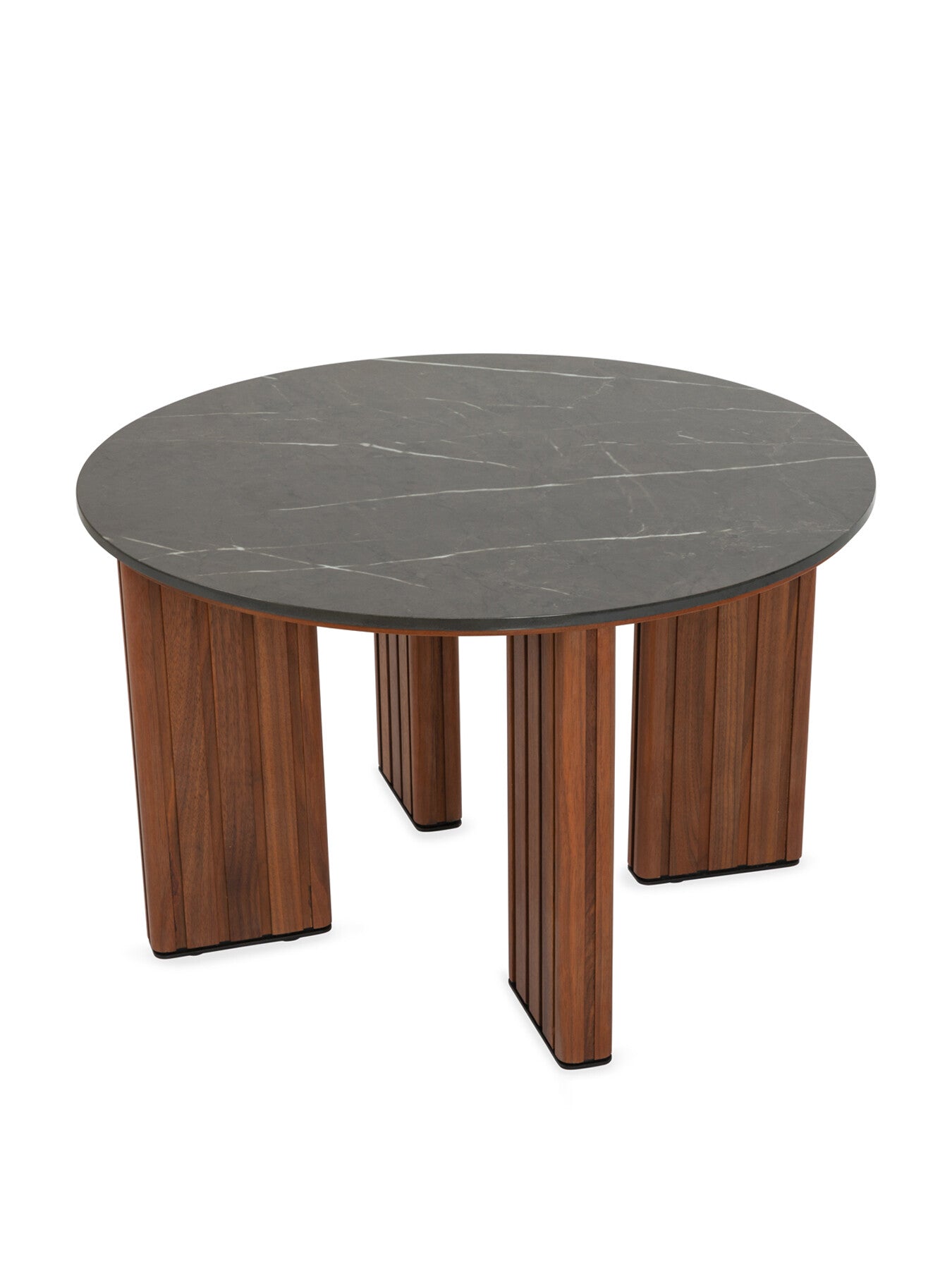 Riga Side Table Grey Ceramic