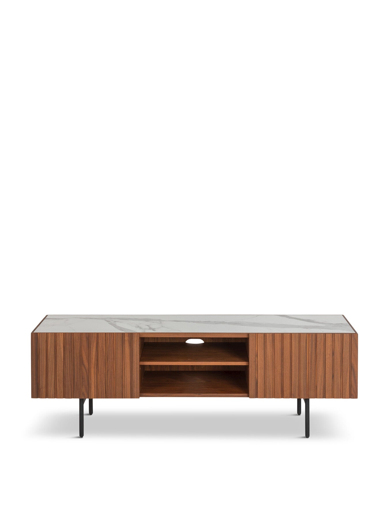 Riga AV Unit White Ceramic
