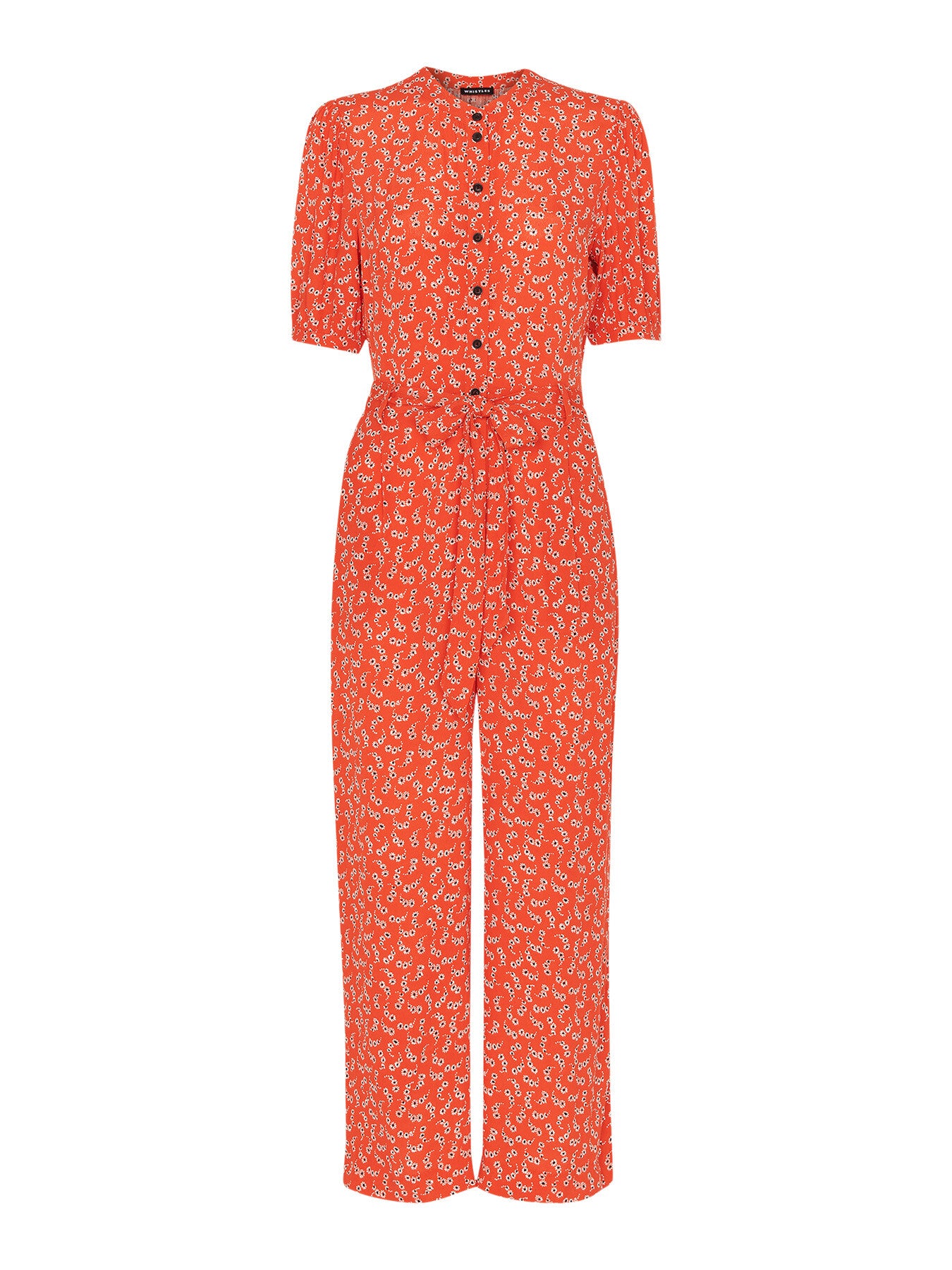 Micro Floral Jumpsuit