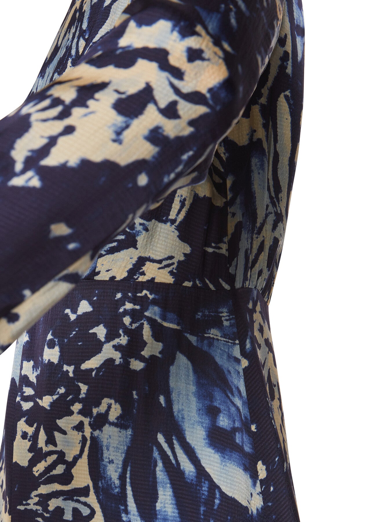 Dazzled Floral Satin Dress