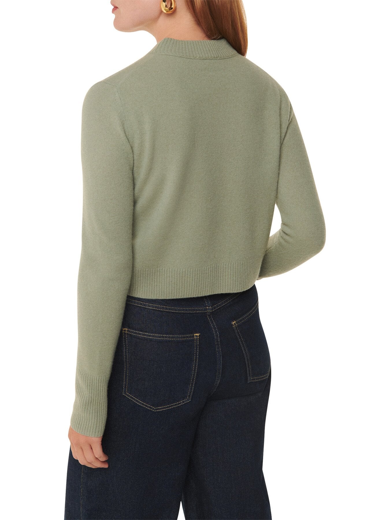 Wool Cropped Sweater