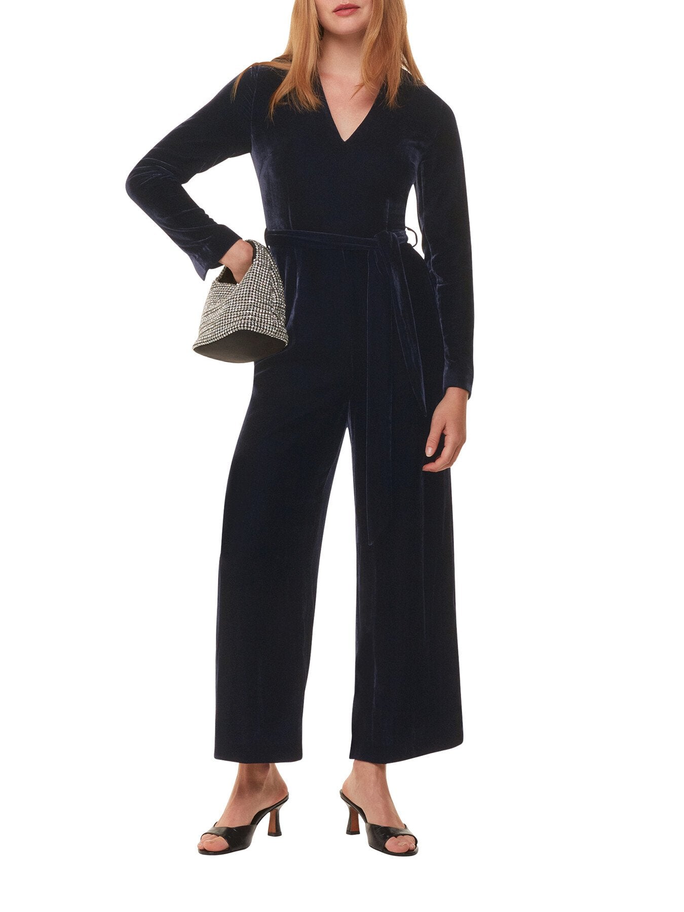 Elora Velvet Jumpsuit