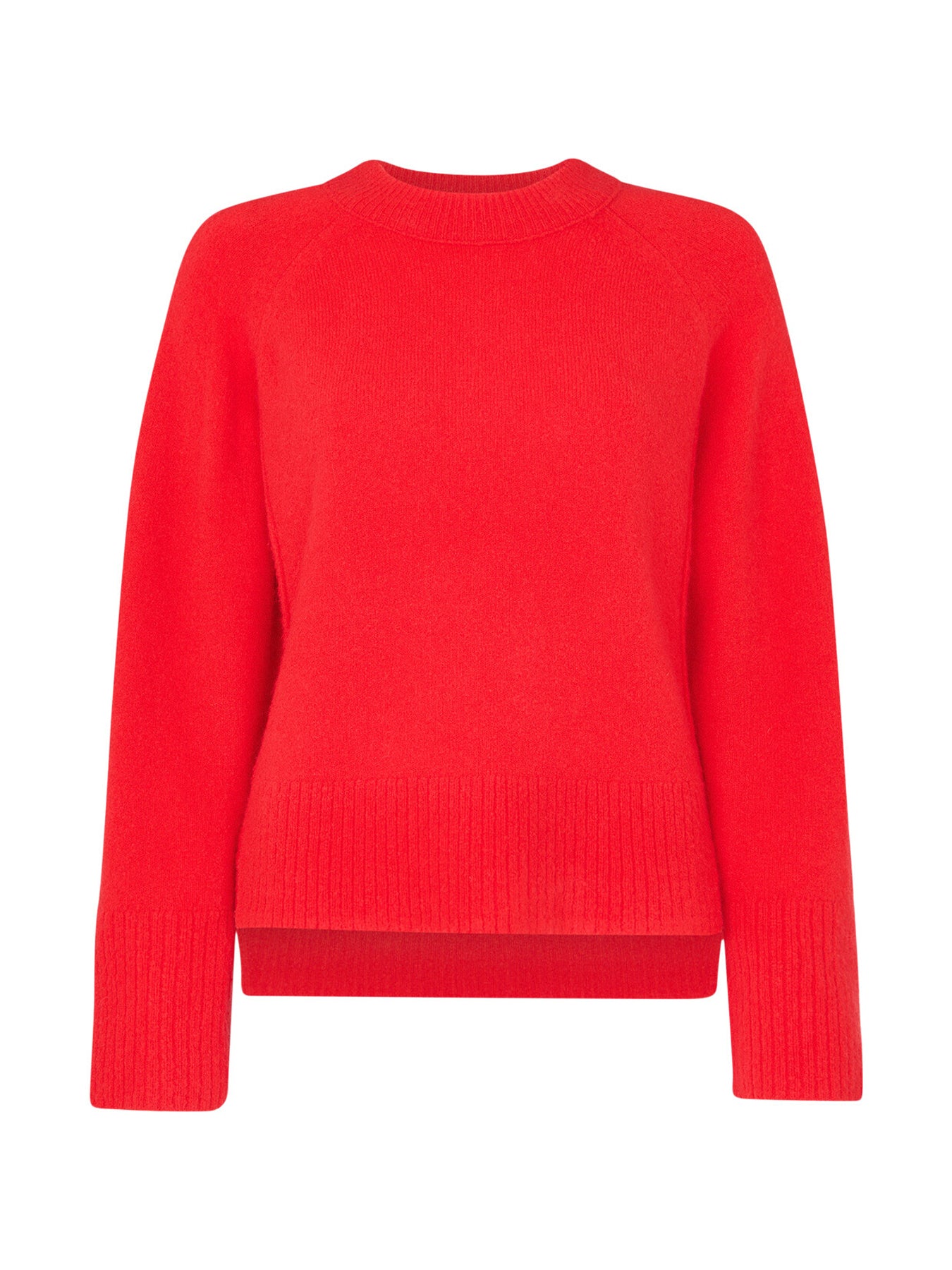 Wool Mix Side Split Knit