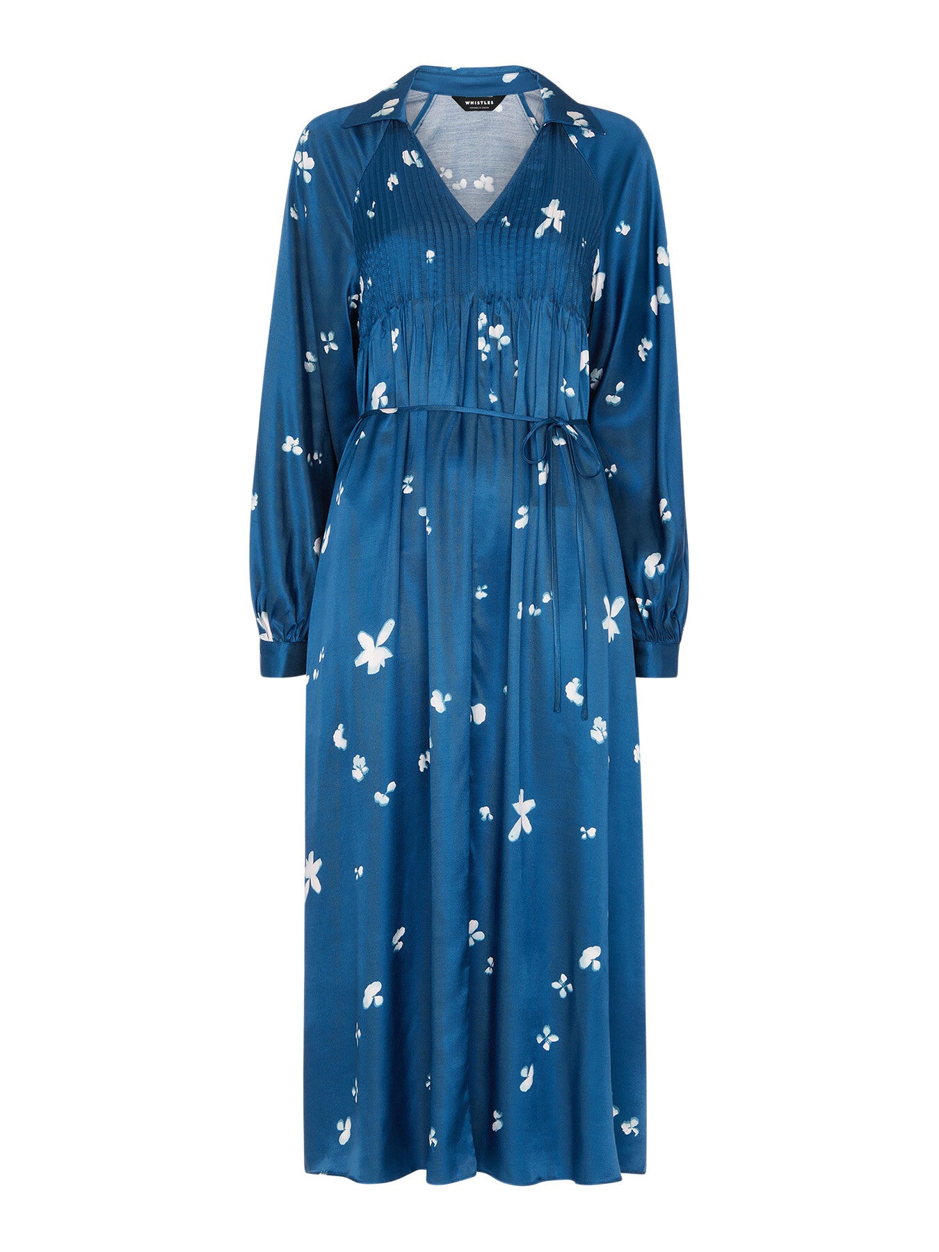 Blue/Multi Sun Bleached Floral Dress