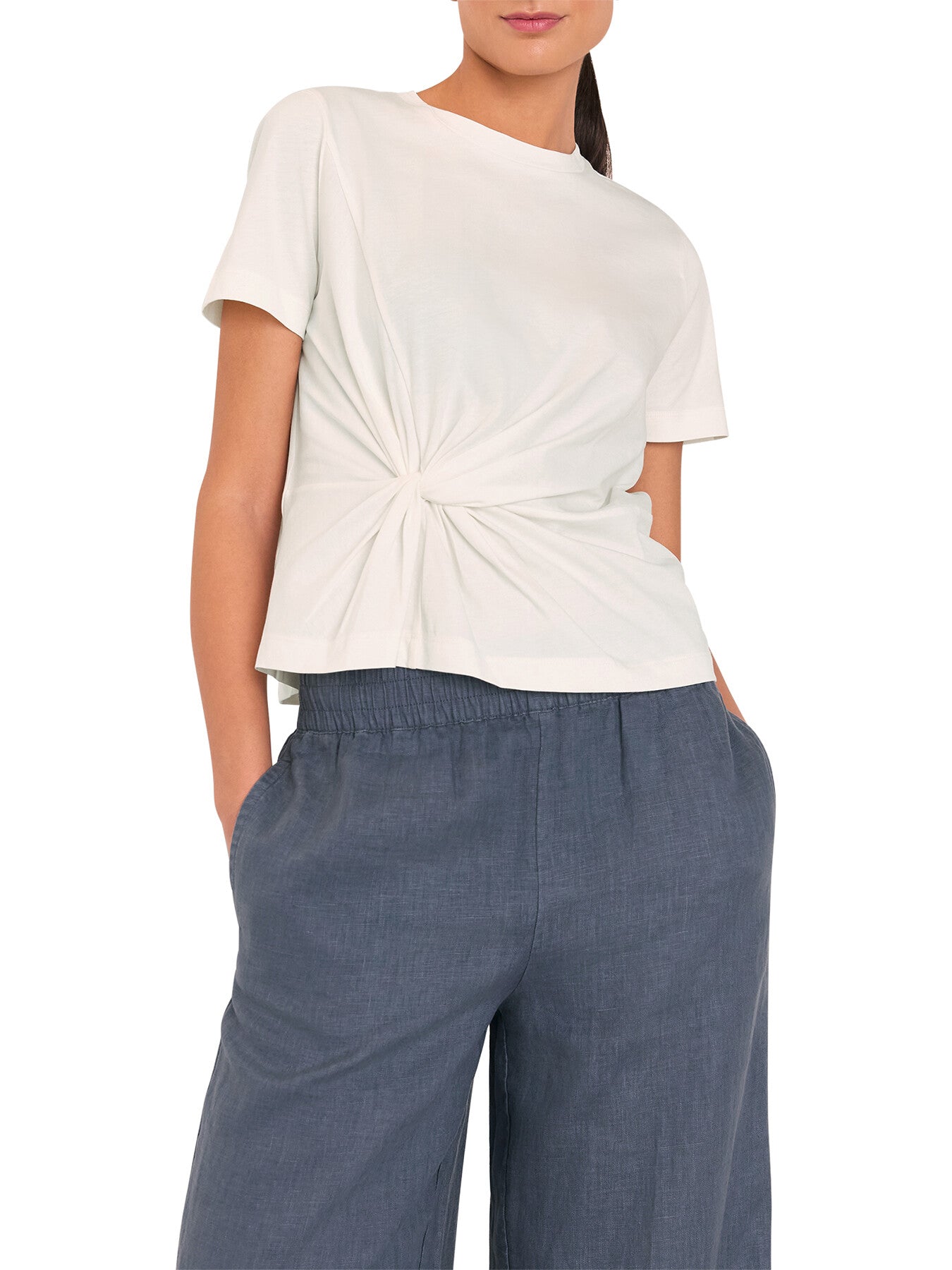 Twist Front Detail Tee