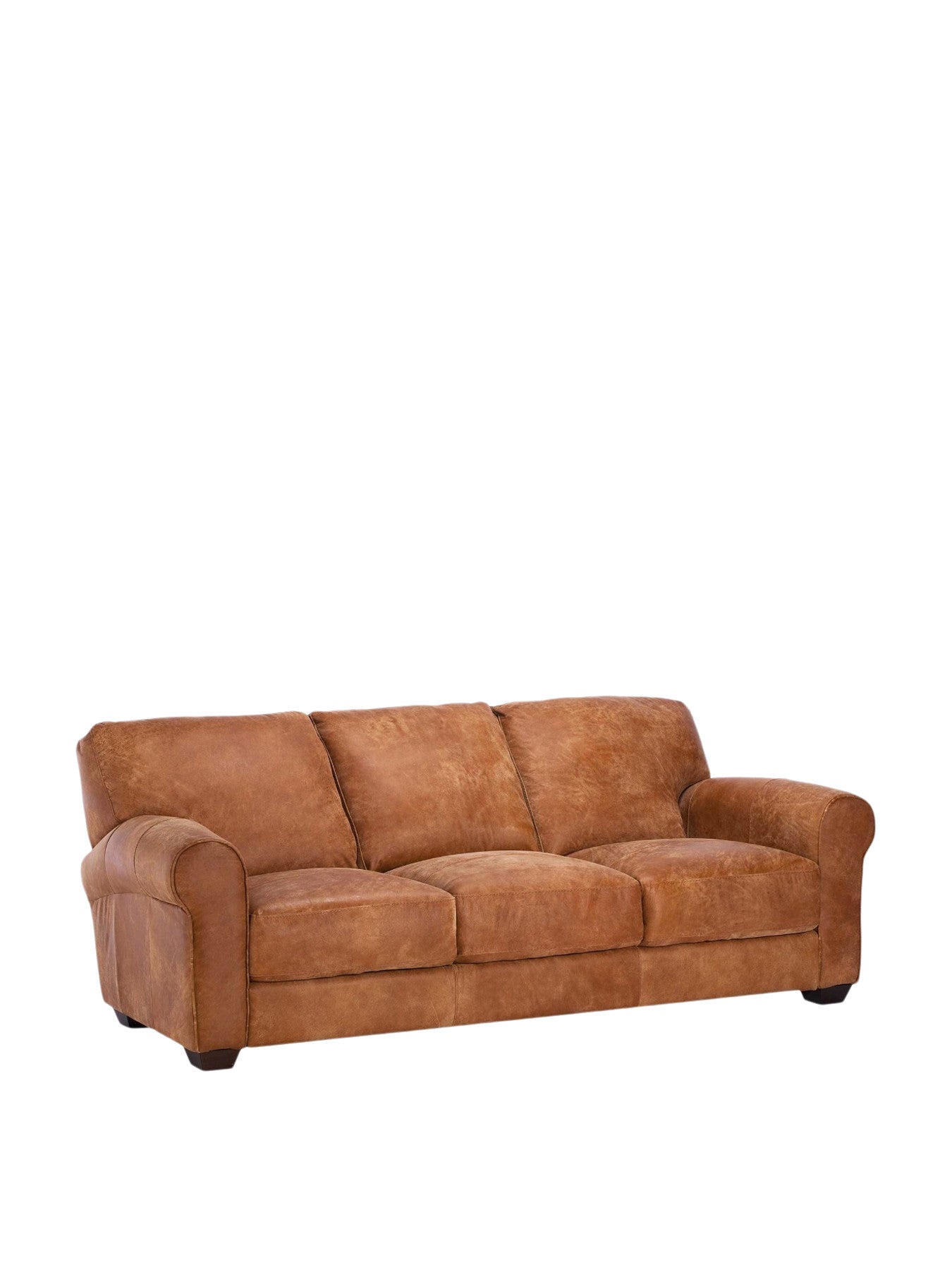 New Houston Leather 3 Seater Sofa