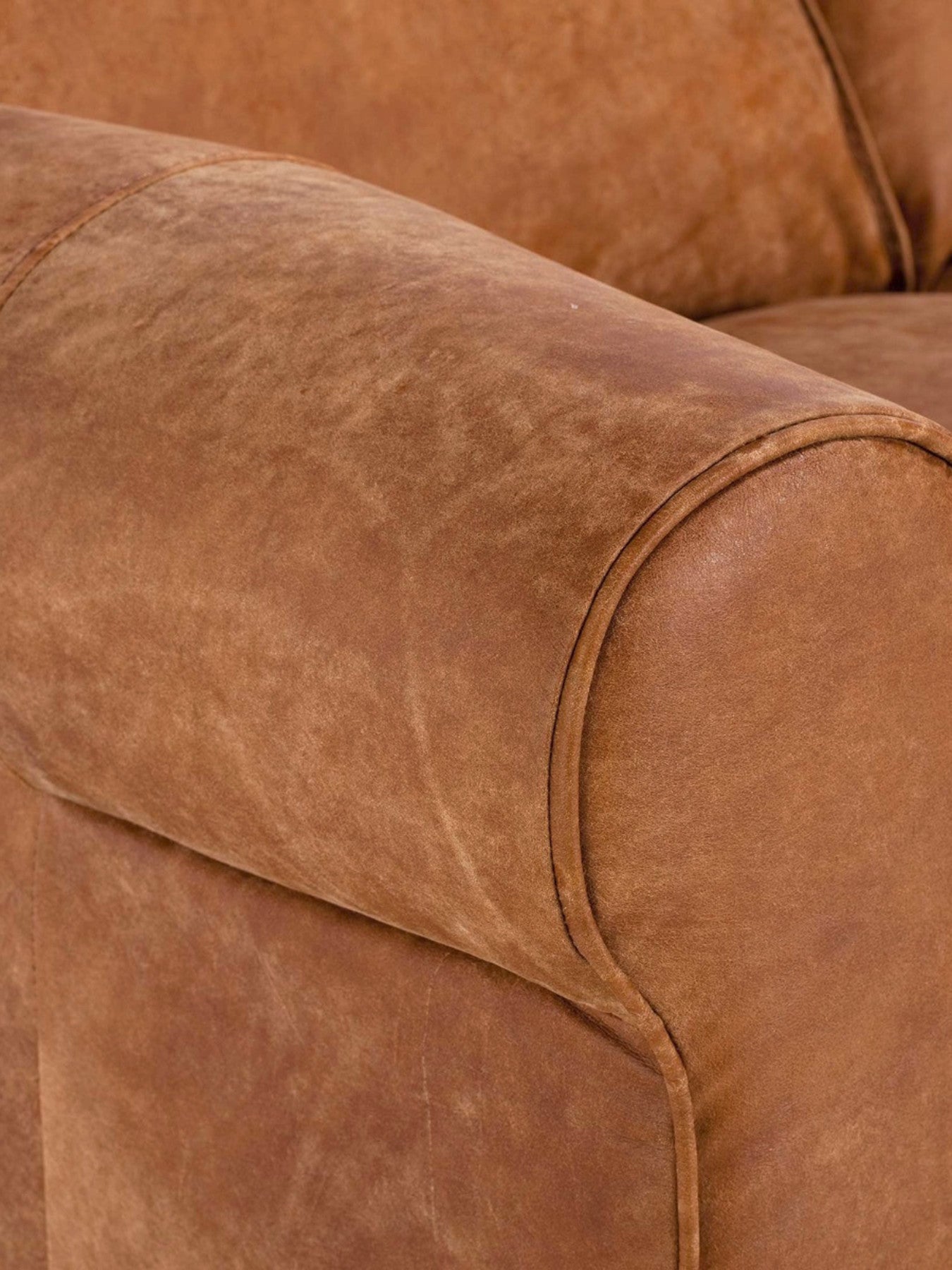 New Houston Leather 3 Seater Sofa