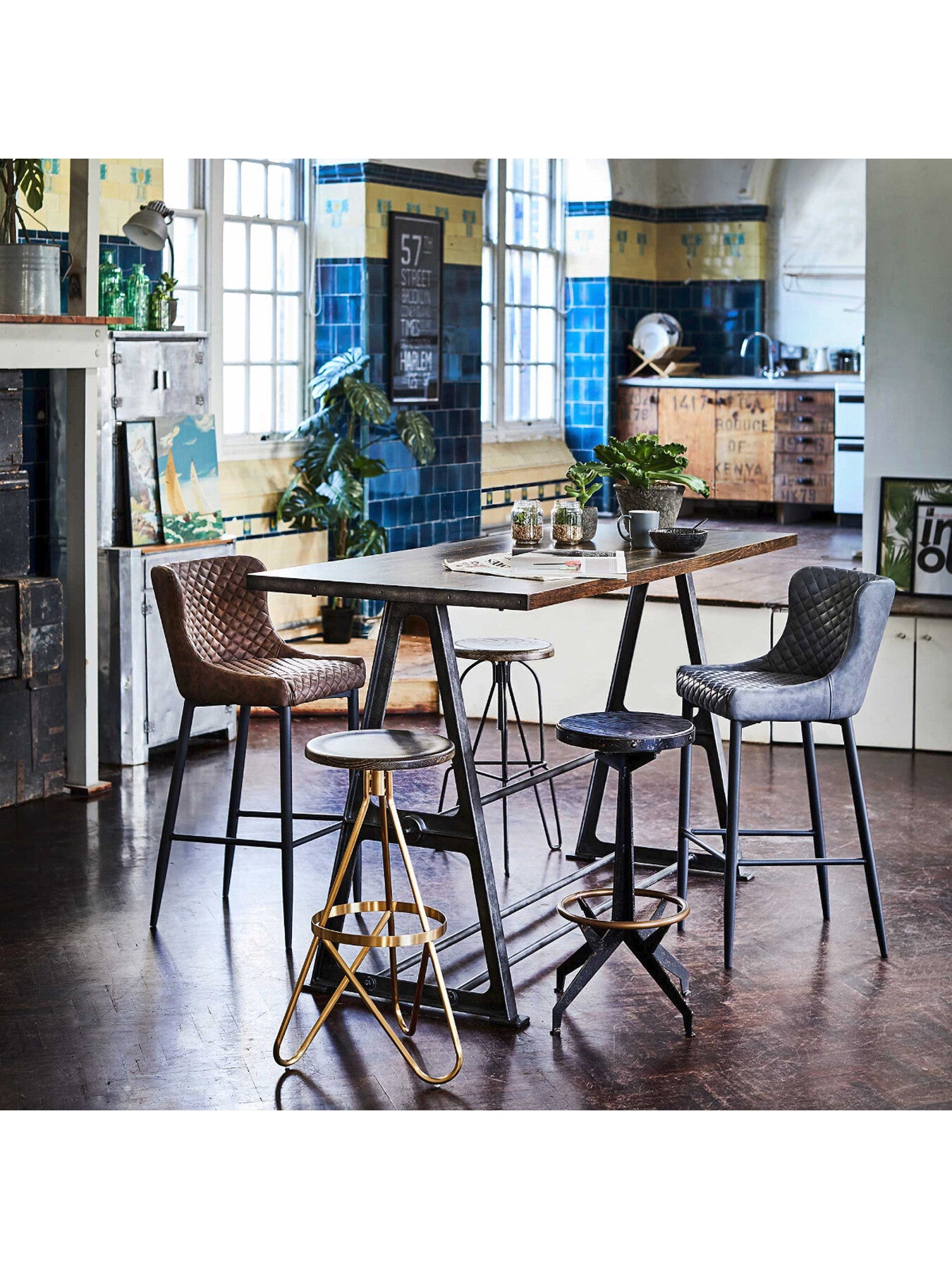 Rivington Upholstered Bar Stool