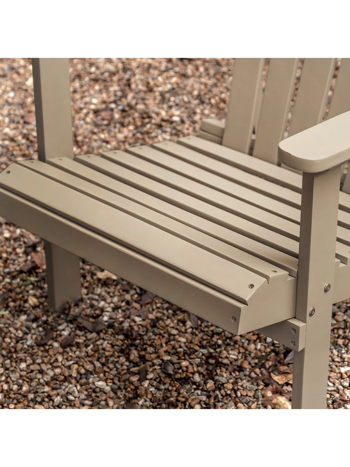 Siena Wooden Lounge Chair Taupe
