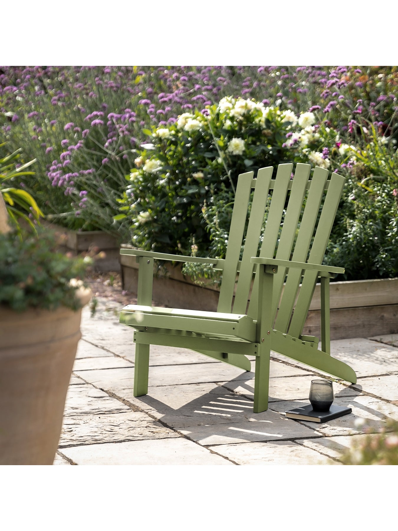 Siena Wooden Lounge Chair Wasabi