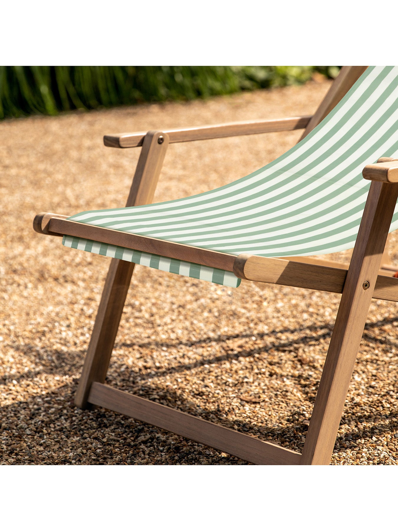 Creta Deck Chair Verde Stripe