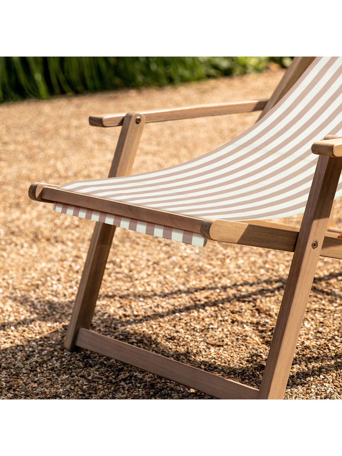 Creta Deck Chair Clay Stripe