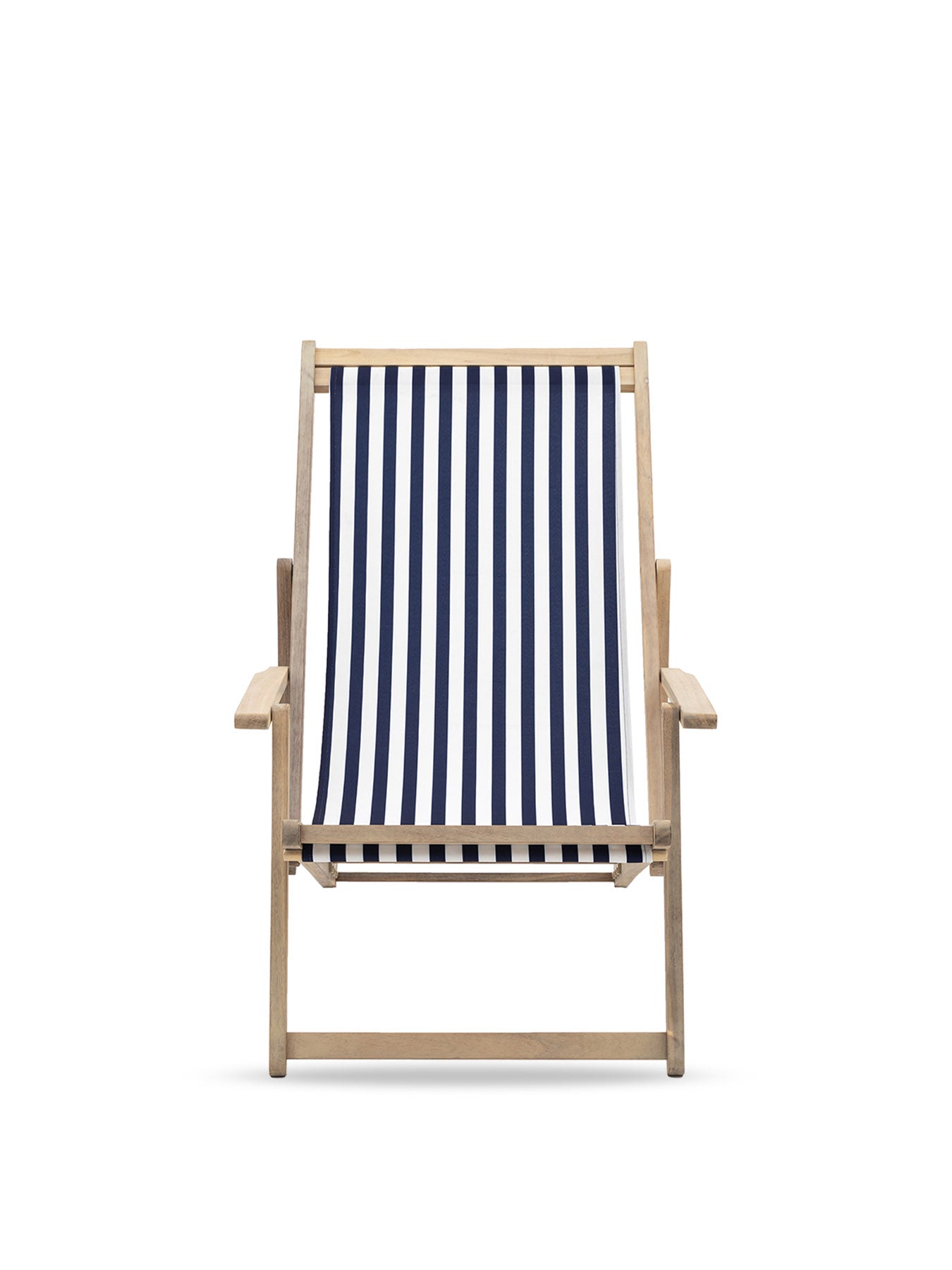 Creta Deck Chair Navy Stripe