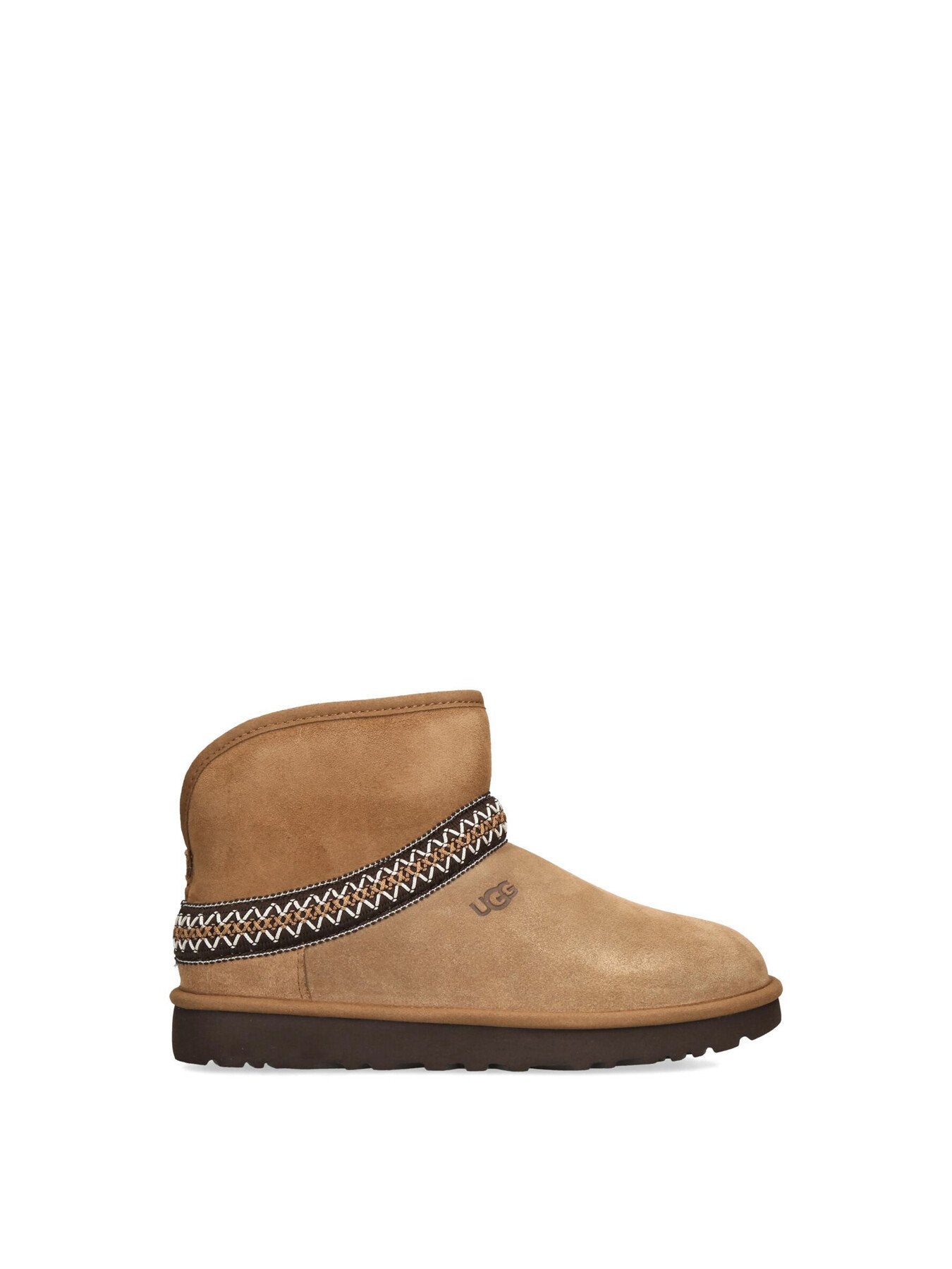 Womens Classic Mini Crescent Tan