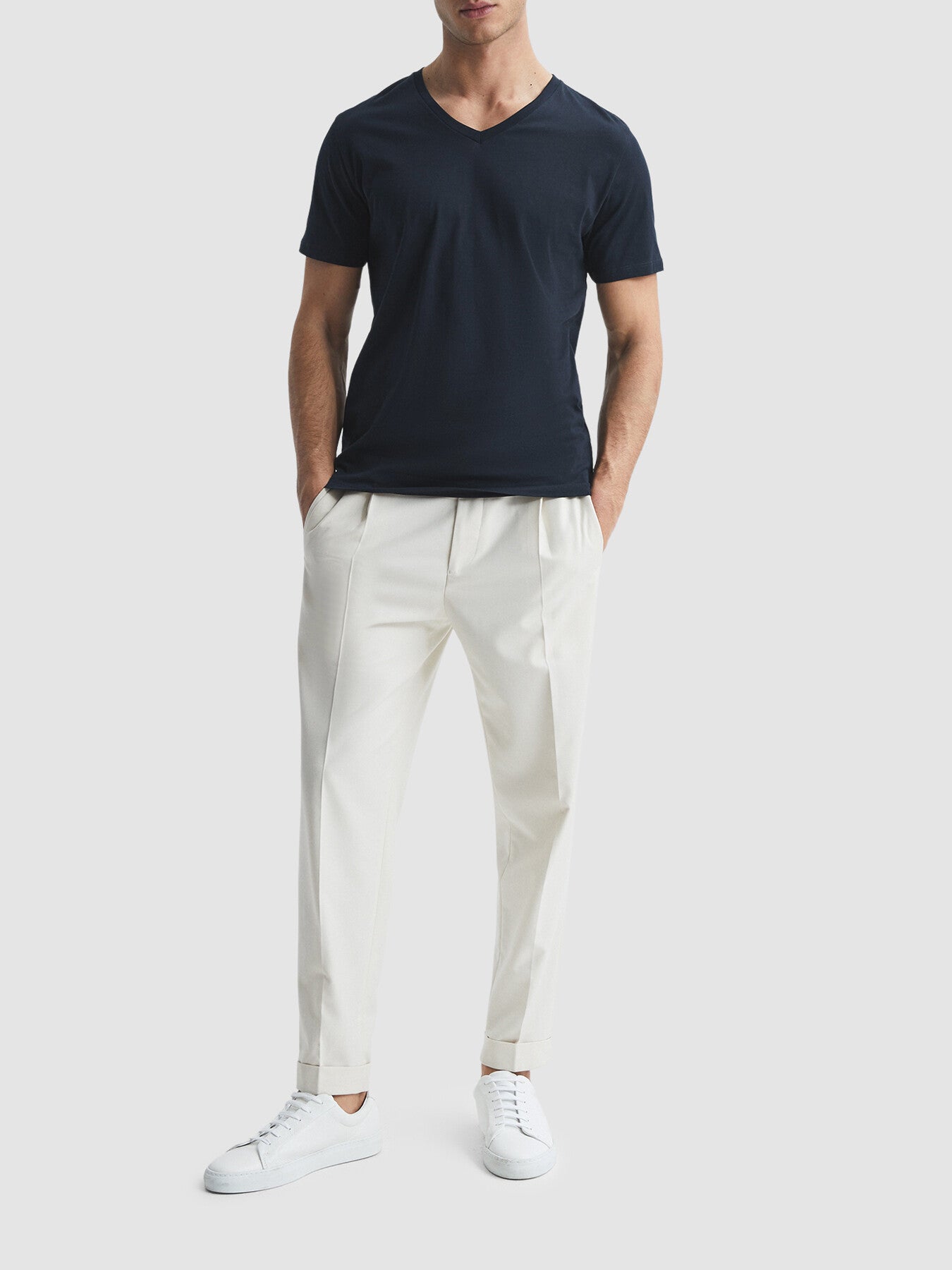 Dayton Cotton V-Neck T-Shirt