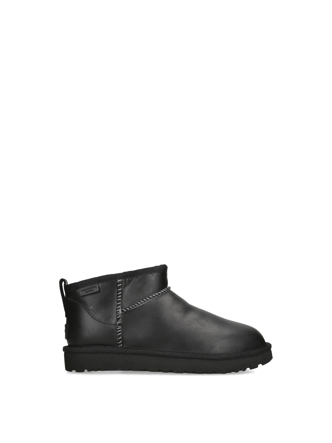 Womens Classic Ultra Mini Leather Black