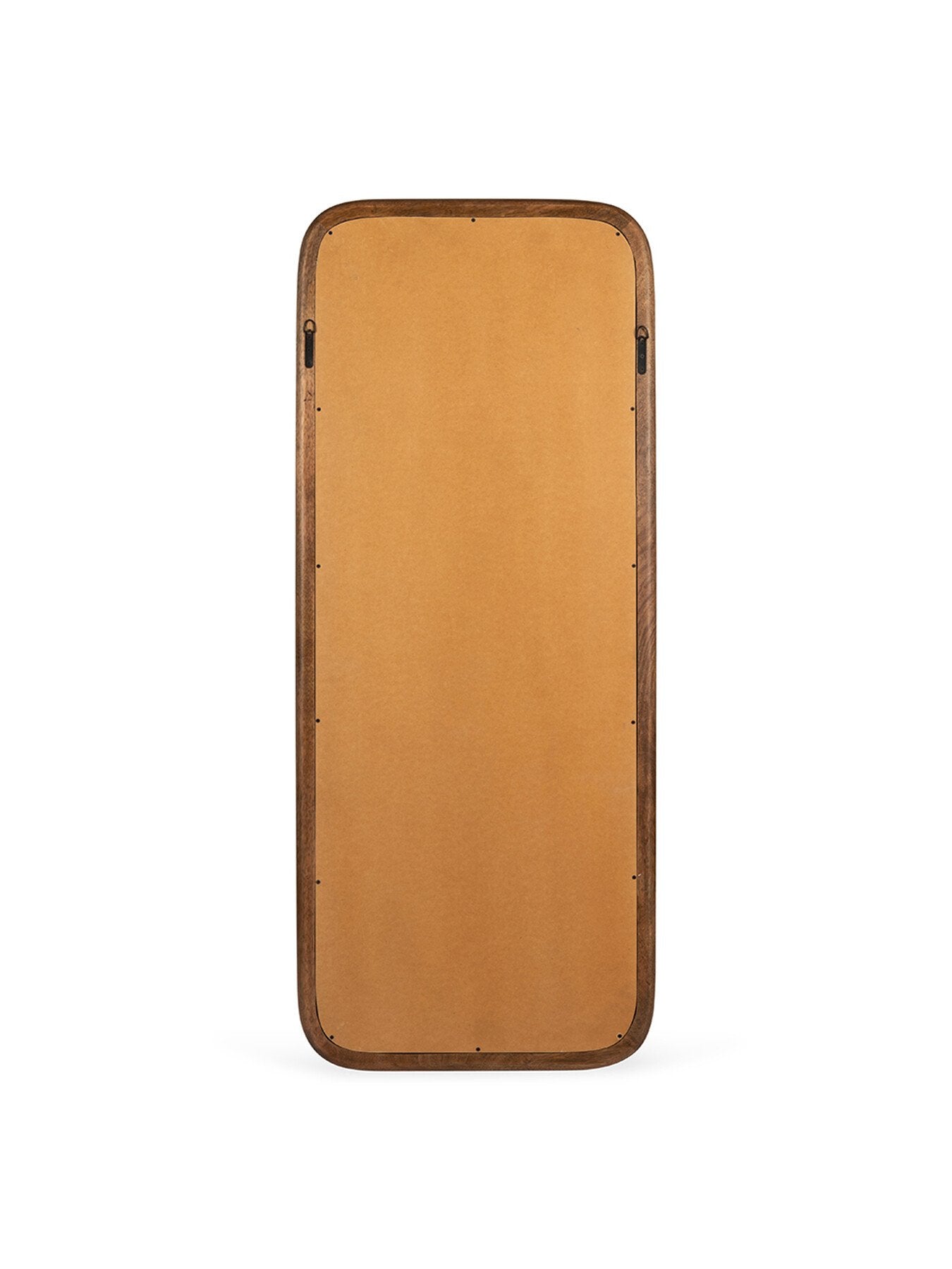 Genoa Rectangle Wooden Mirror 110x80cm Walnut Fini