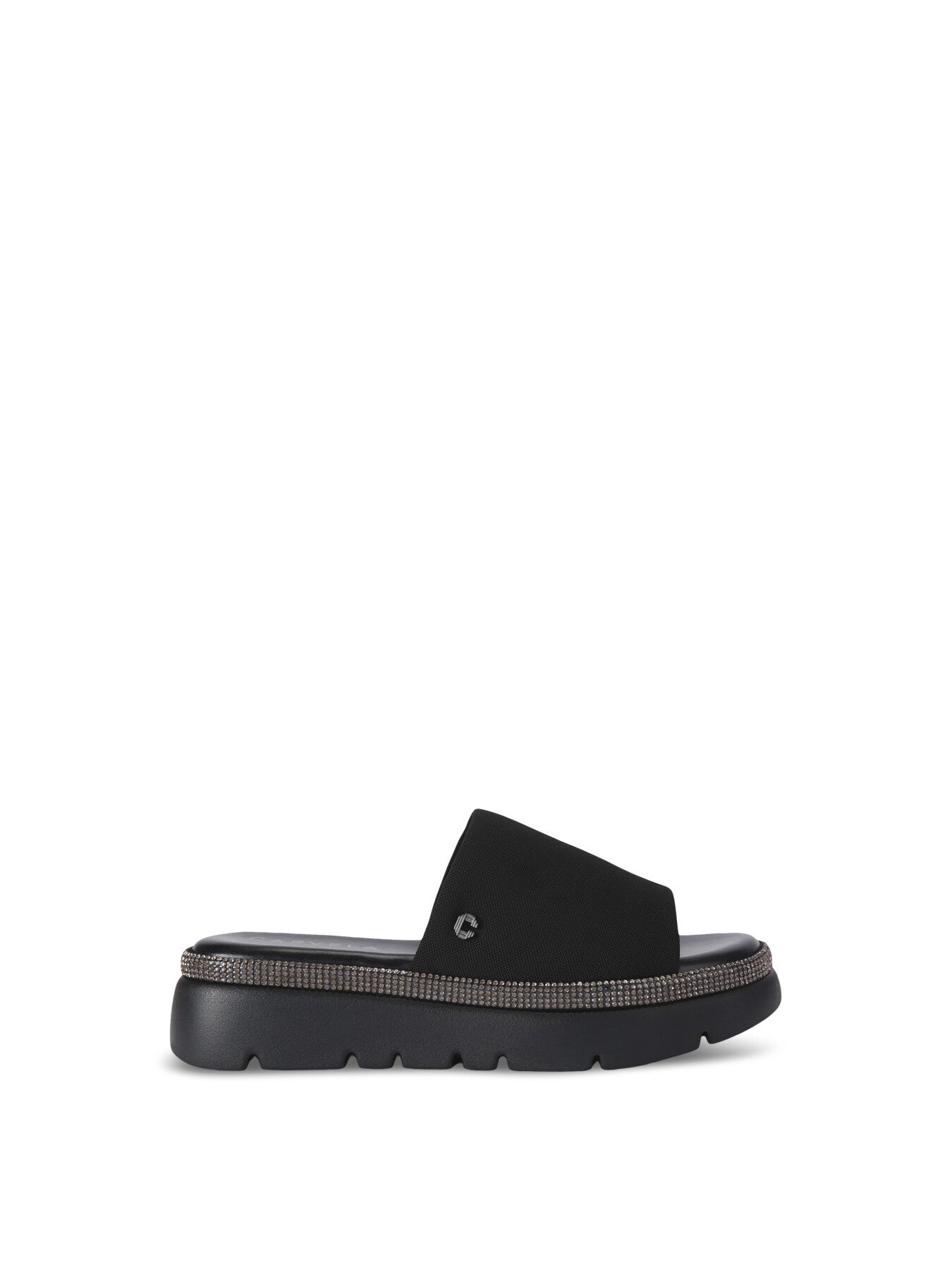Dazzle Platform Sandals Black