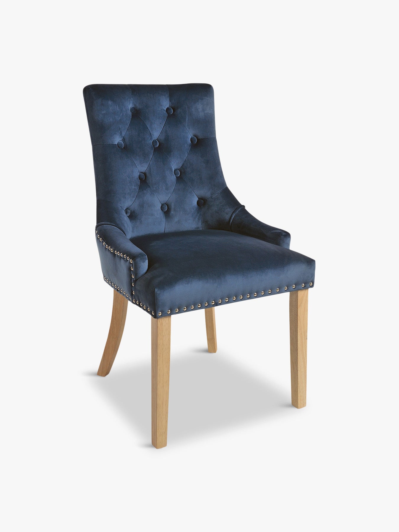 Vicky Upholstered Button Chair, Set of 2