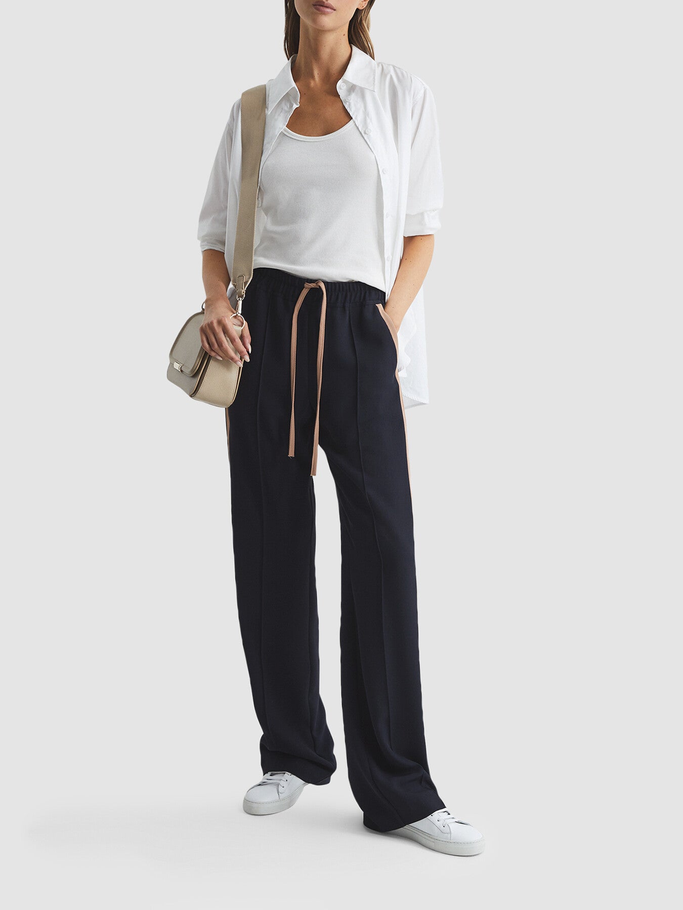 Violet Scoop Neck Jersey Vest Top