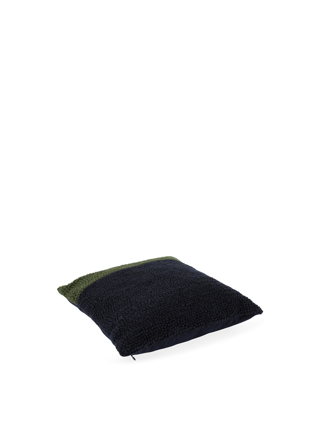 Loop cushion & Green 45x45