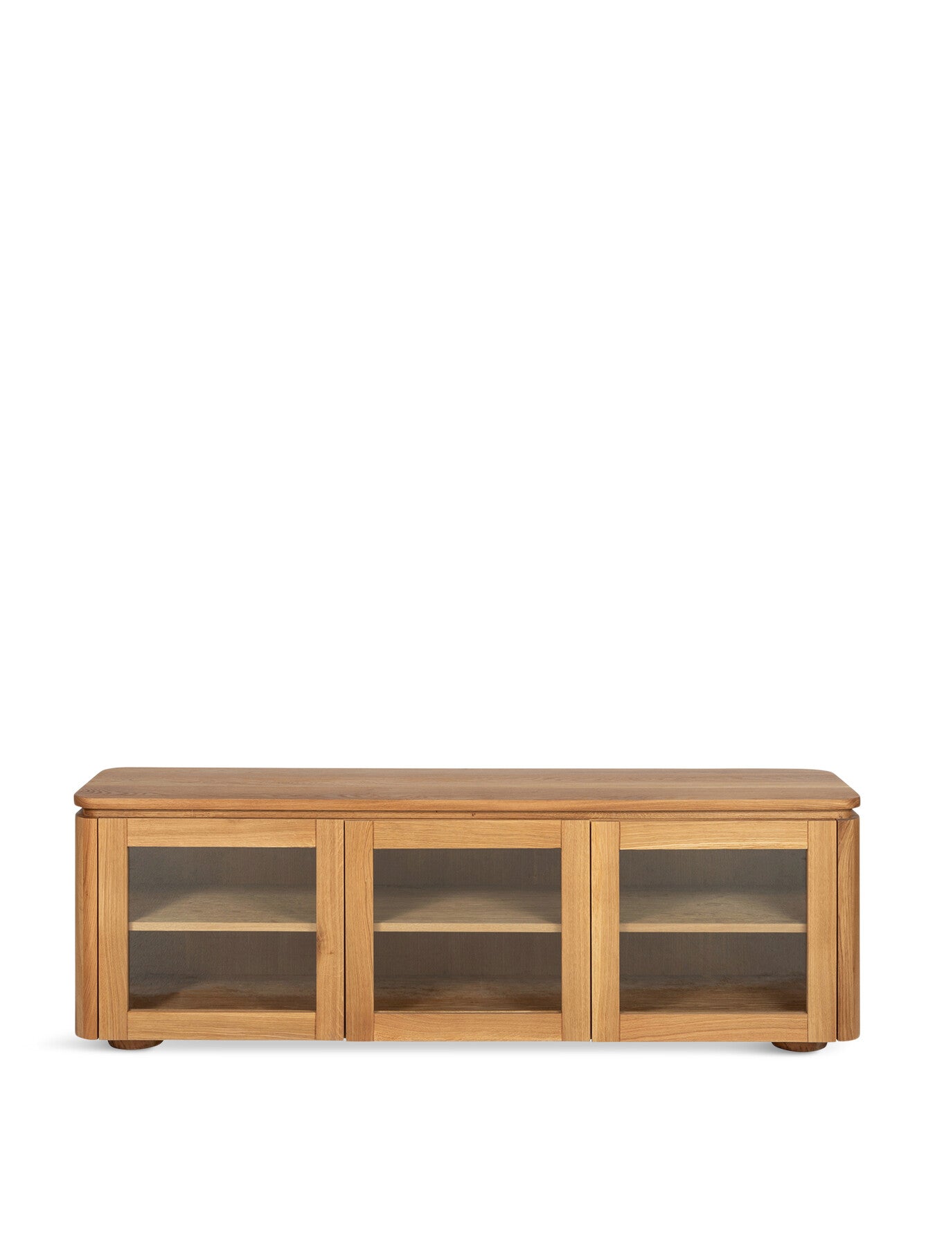 Penrose Low Sideboard Black Oak