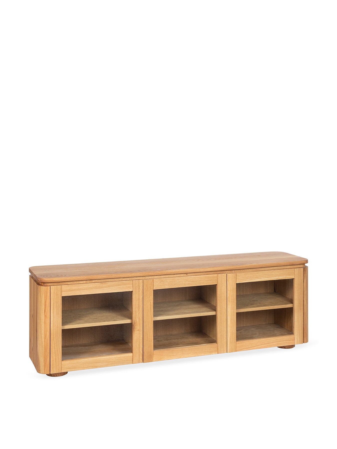 Penrose Low Sideboard Black Oak
