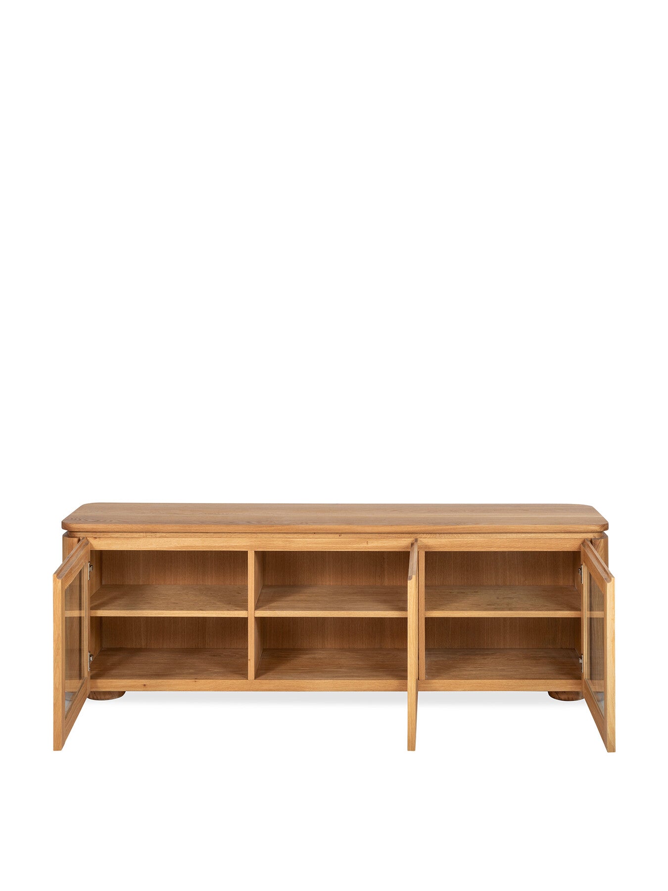 Penrose Low Sideboard Black Oak