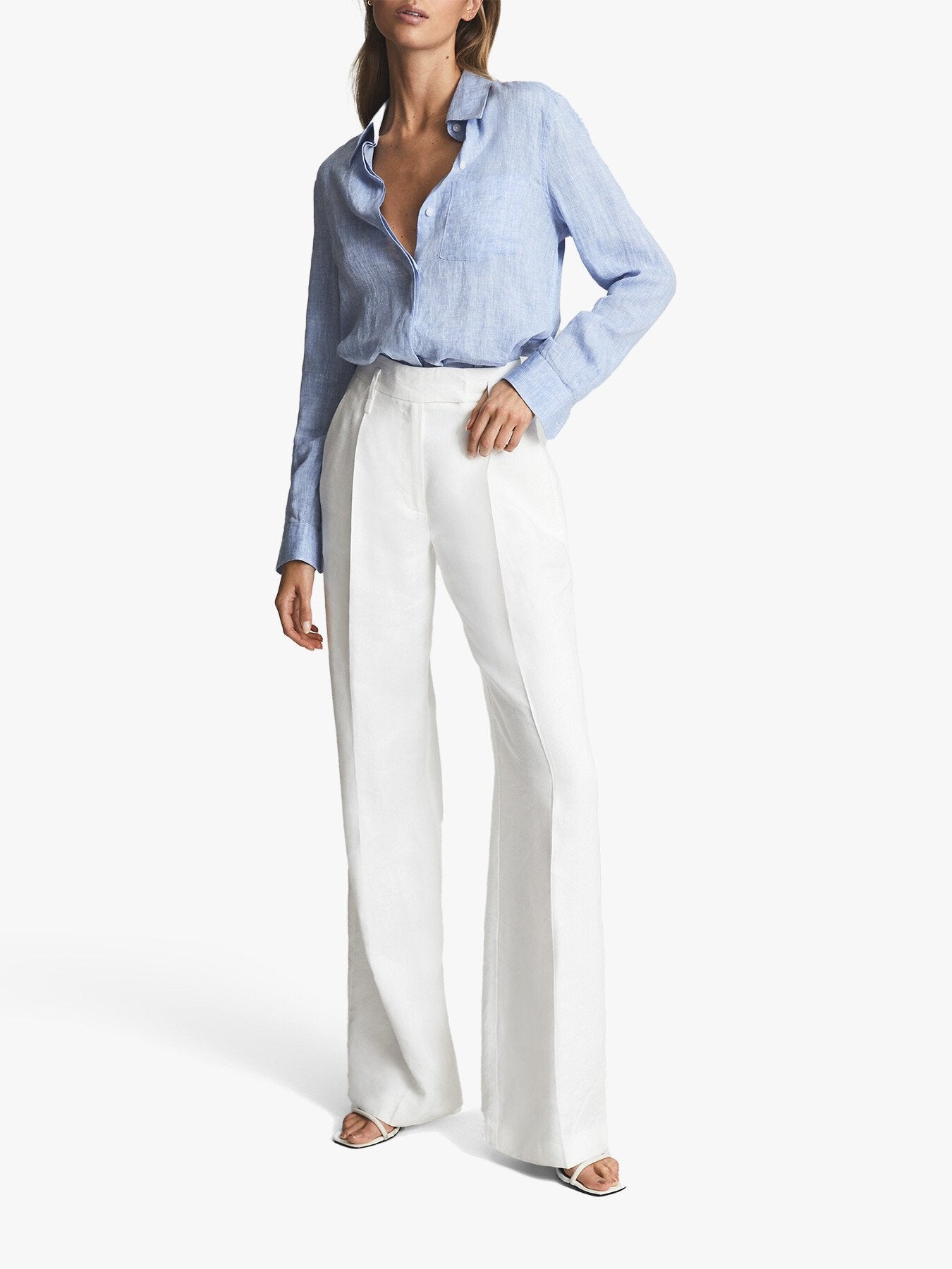 Campbell Linen Long Sleeve Shirt