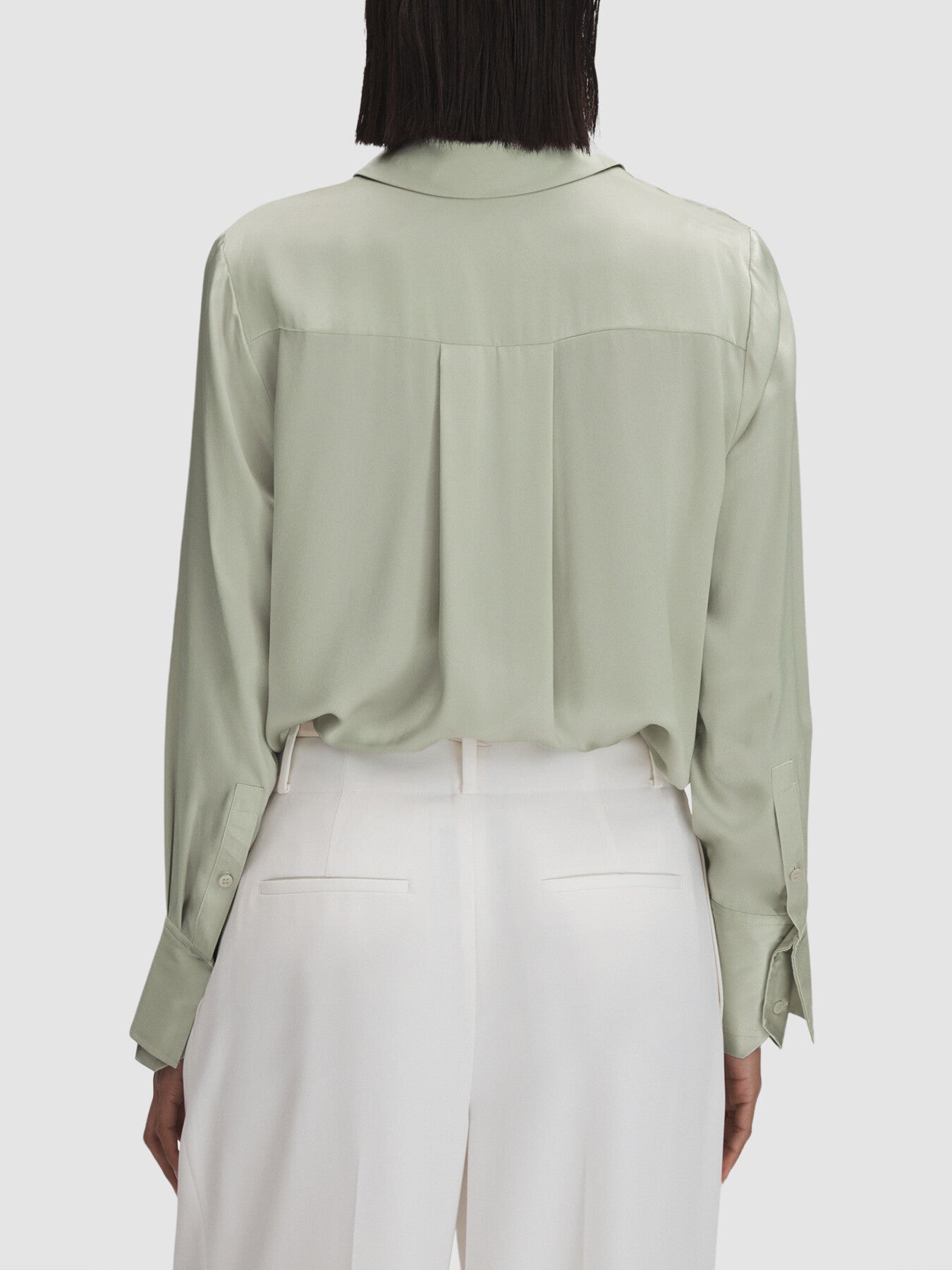 Irina Silk Button-Through Shirt