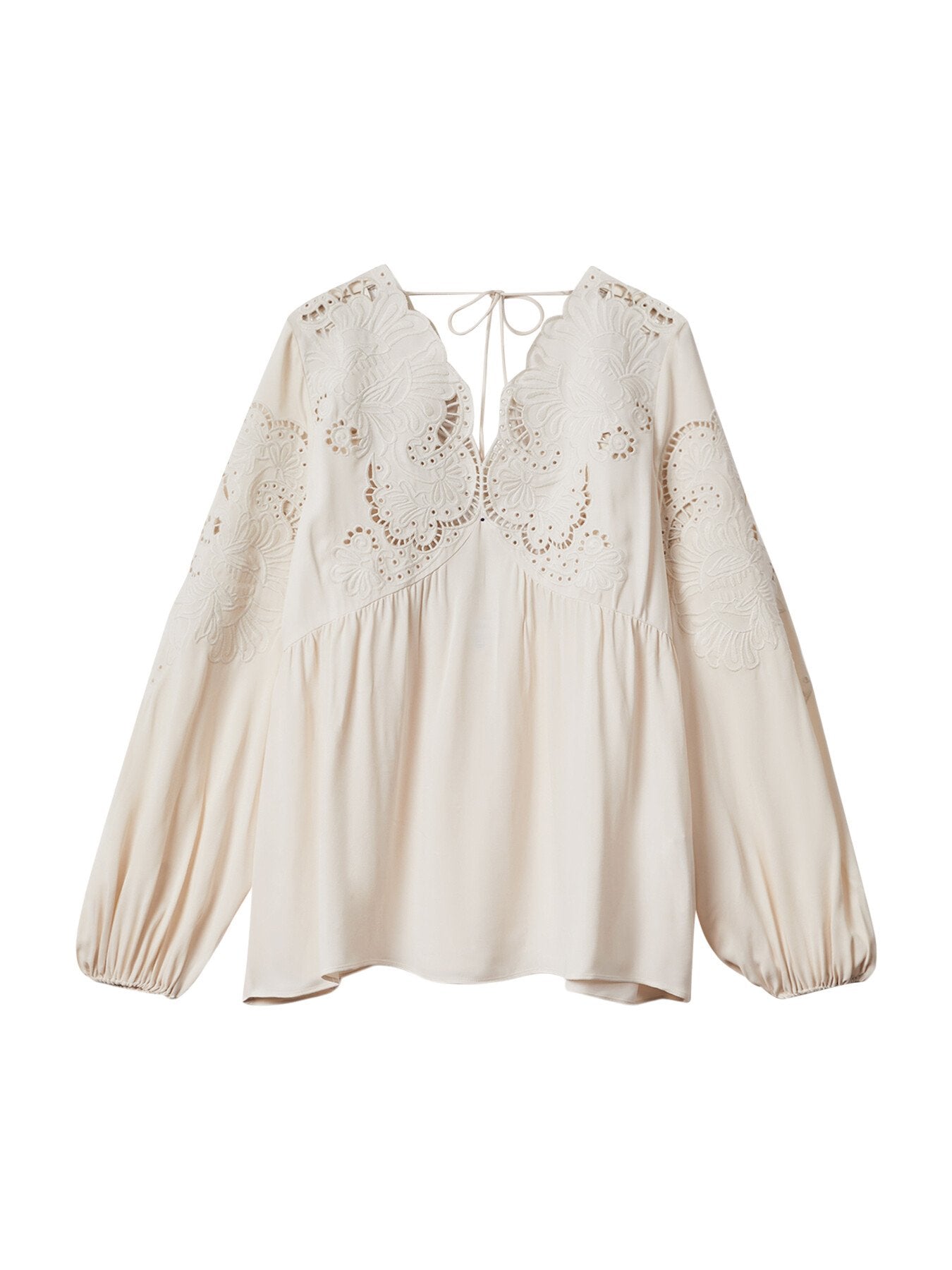 Noa Lace Cut-Out Blouse
