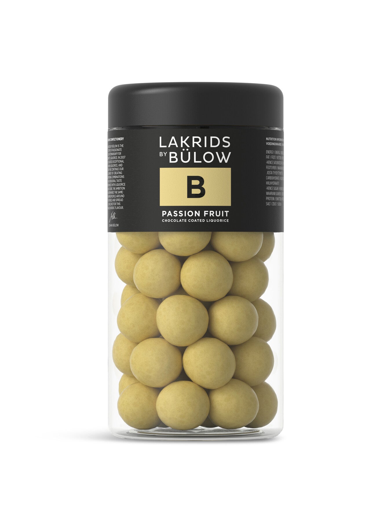 B Passion Fruit Chocolate Coated Liquorice 295g