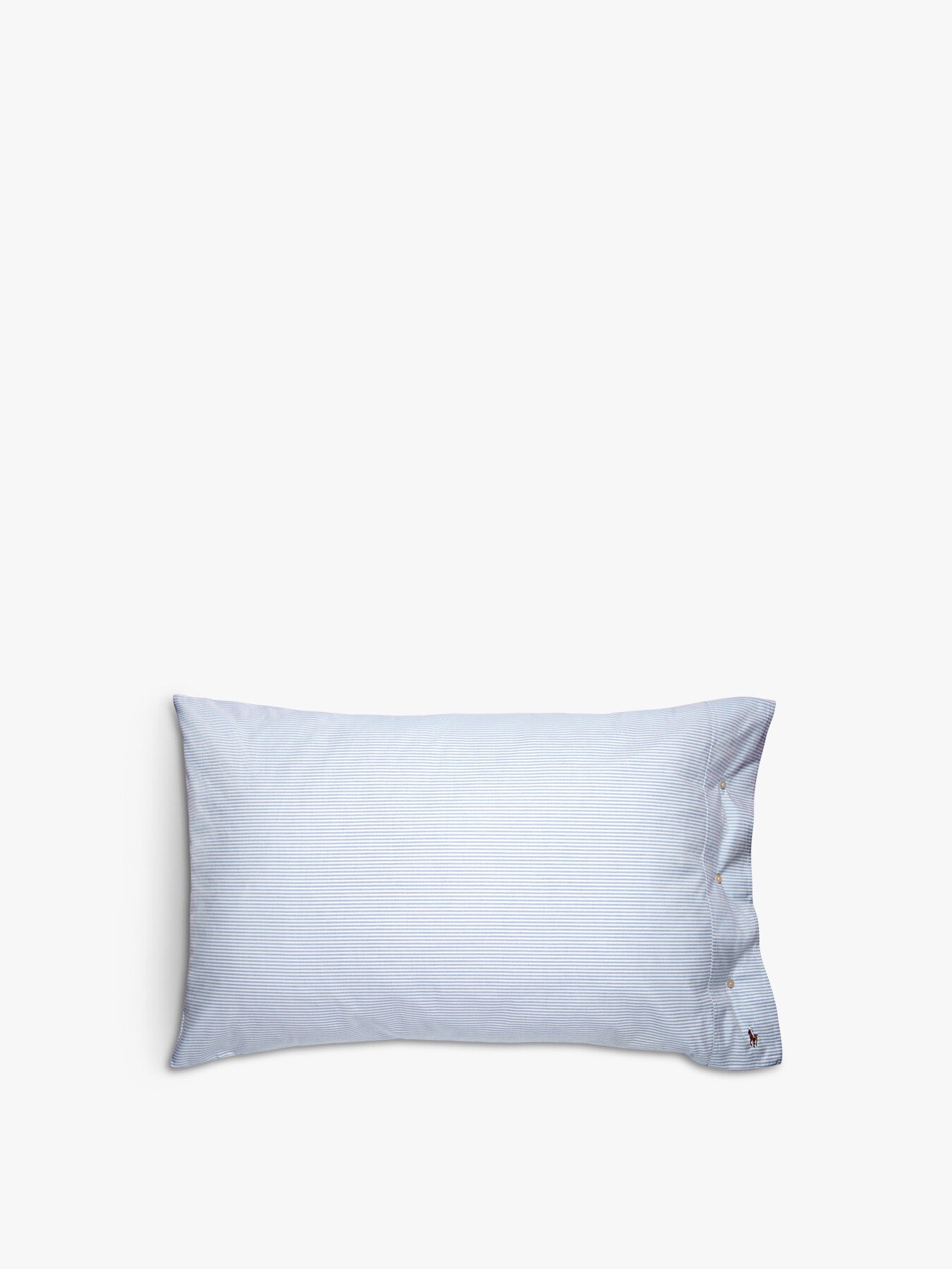 Oxford Standard Housewife Pillowcase Pair Blue